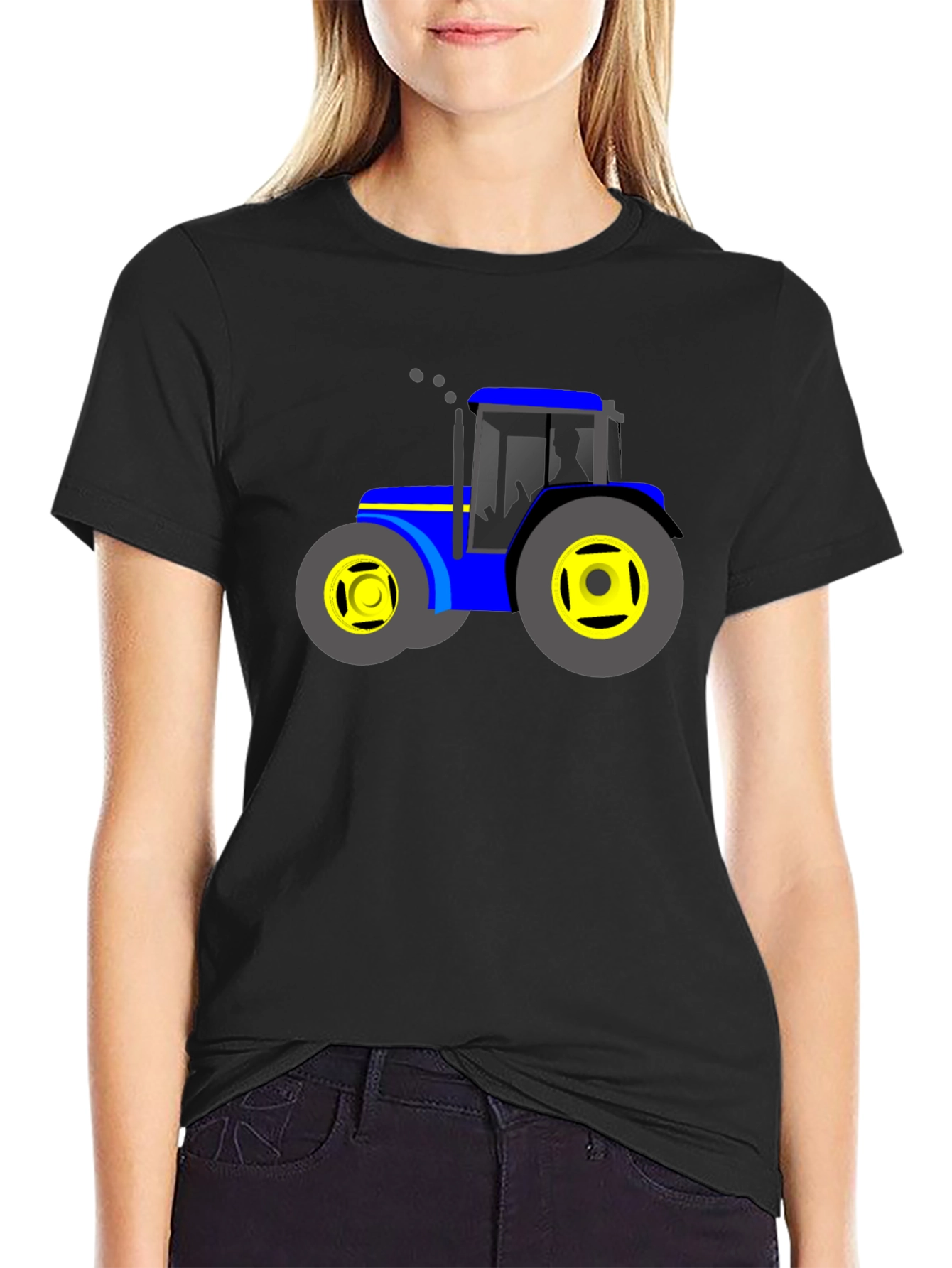 Tractor Graphic Tee - Farm Vehicle Shirt