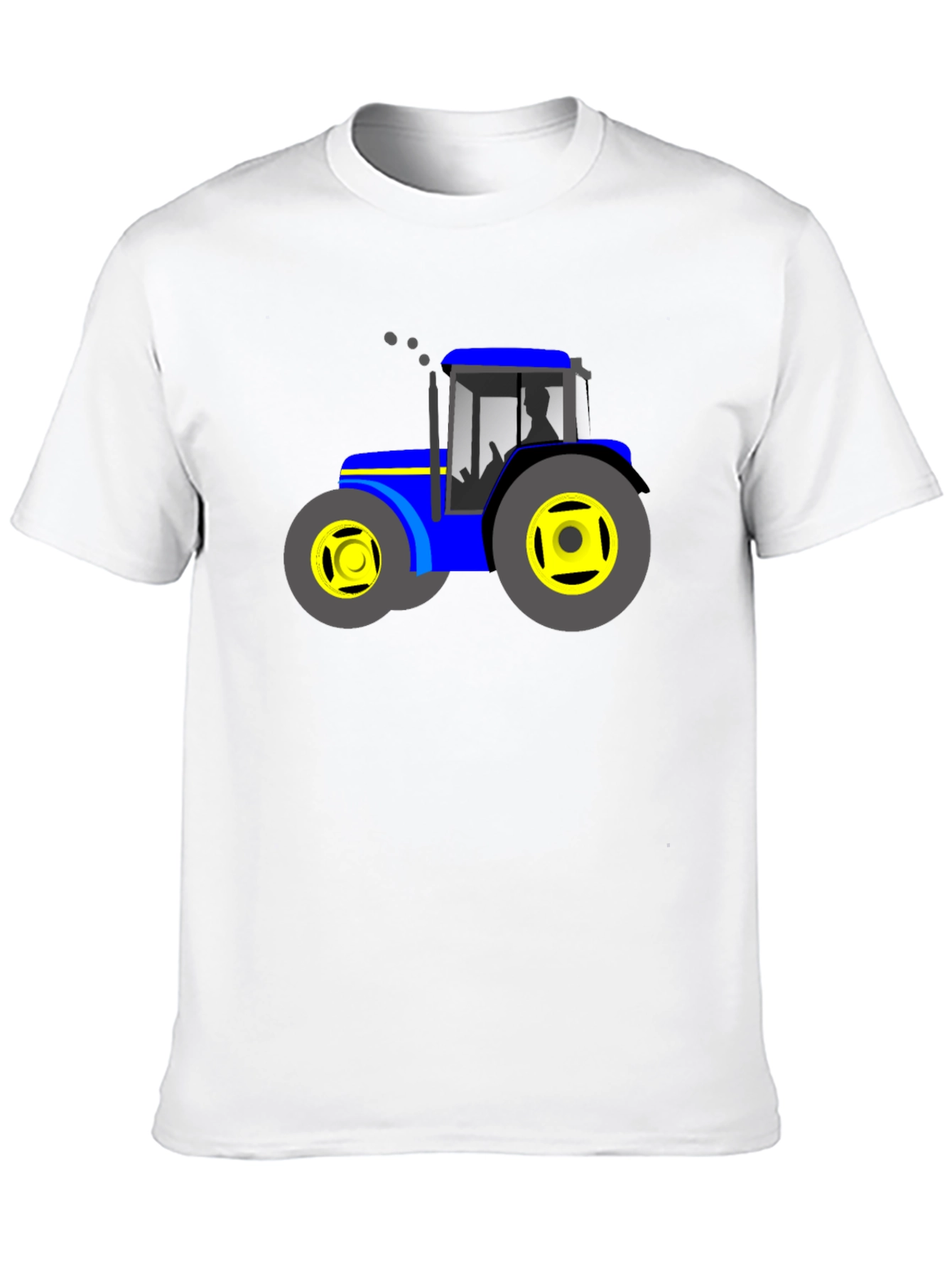 Tractor Graphic Tee - Farm Vehicle Shirt