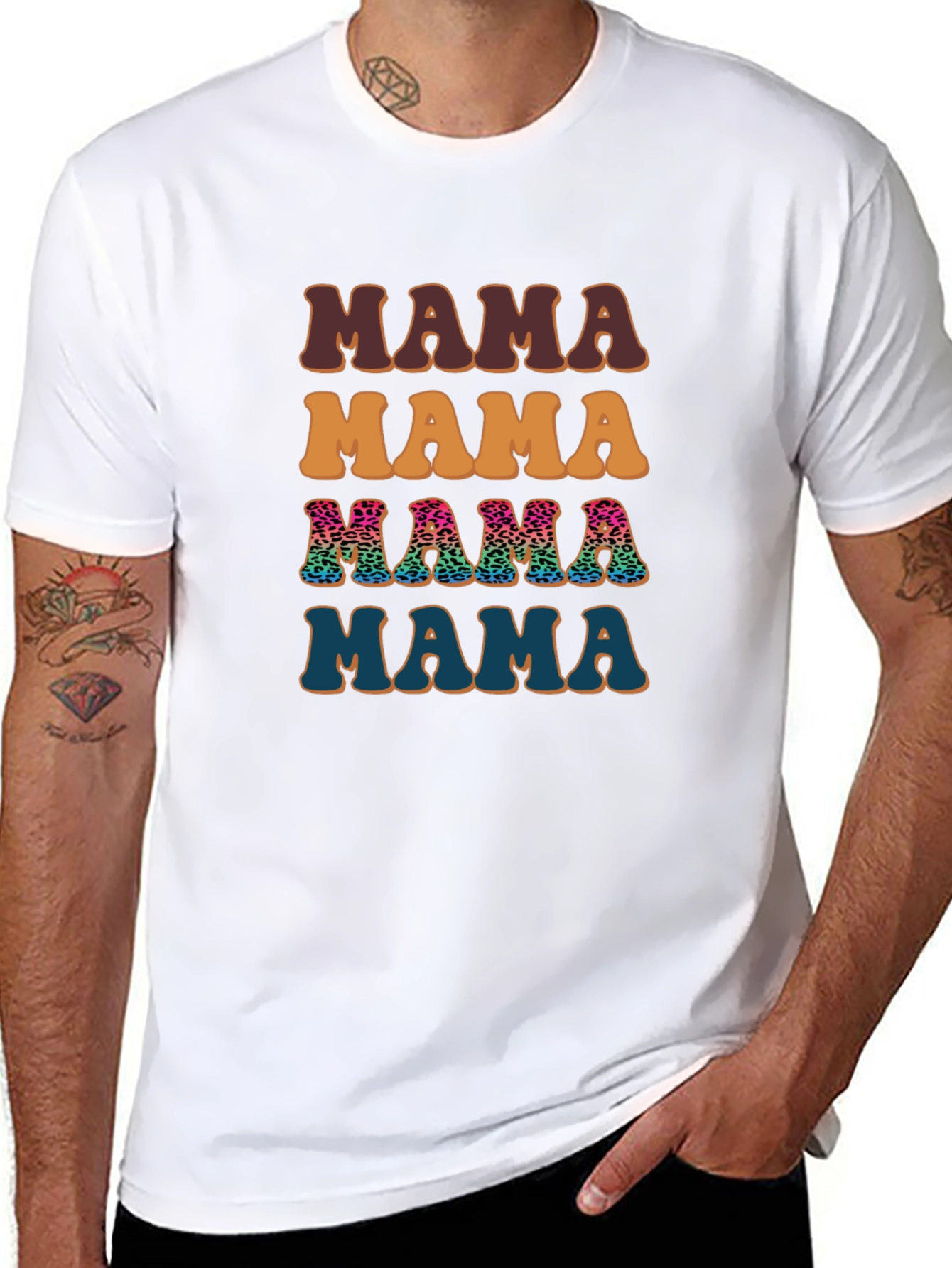 Retro Mama T-Shirt - Stylish Mom Apparel