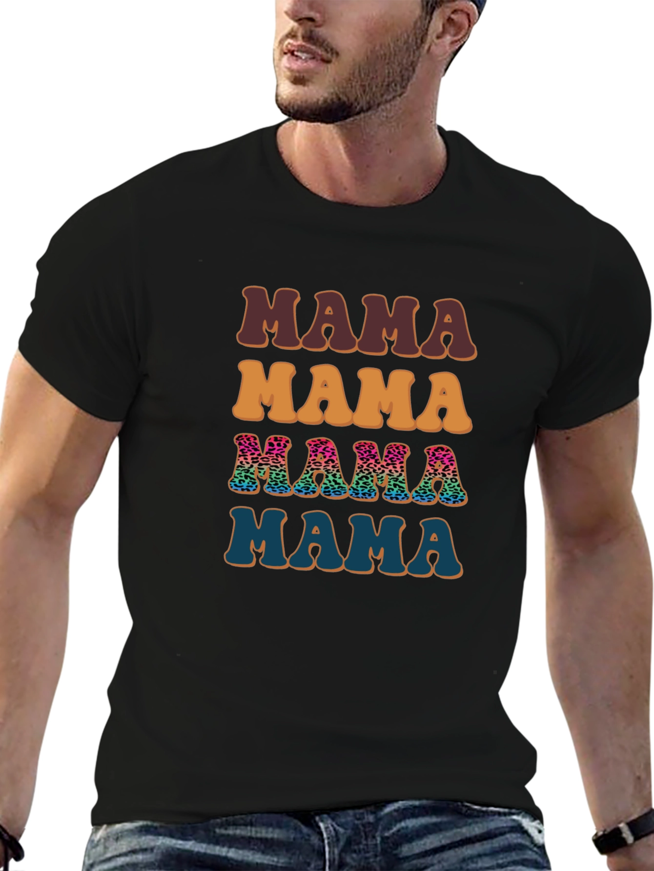 Retro Mama T-Shirt - Stylish Mom Apparel