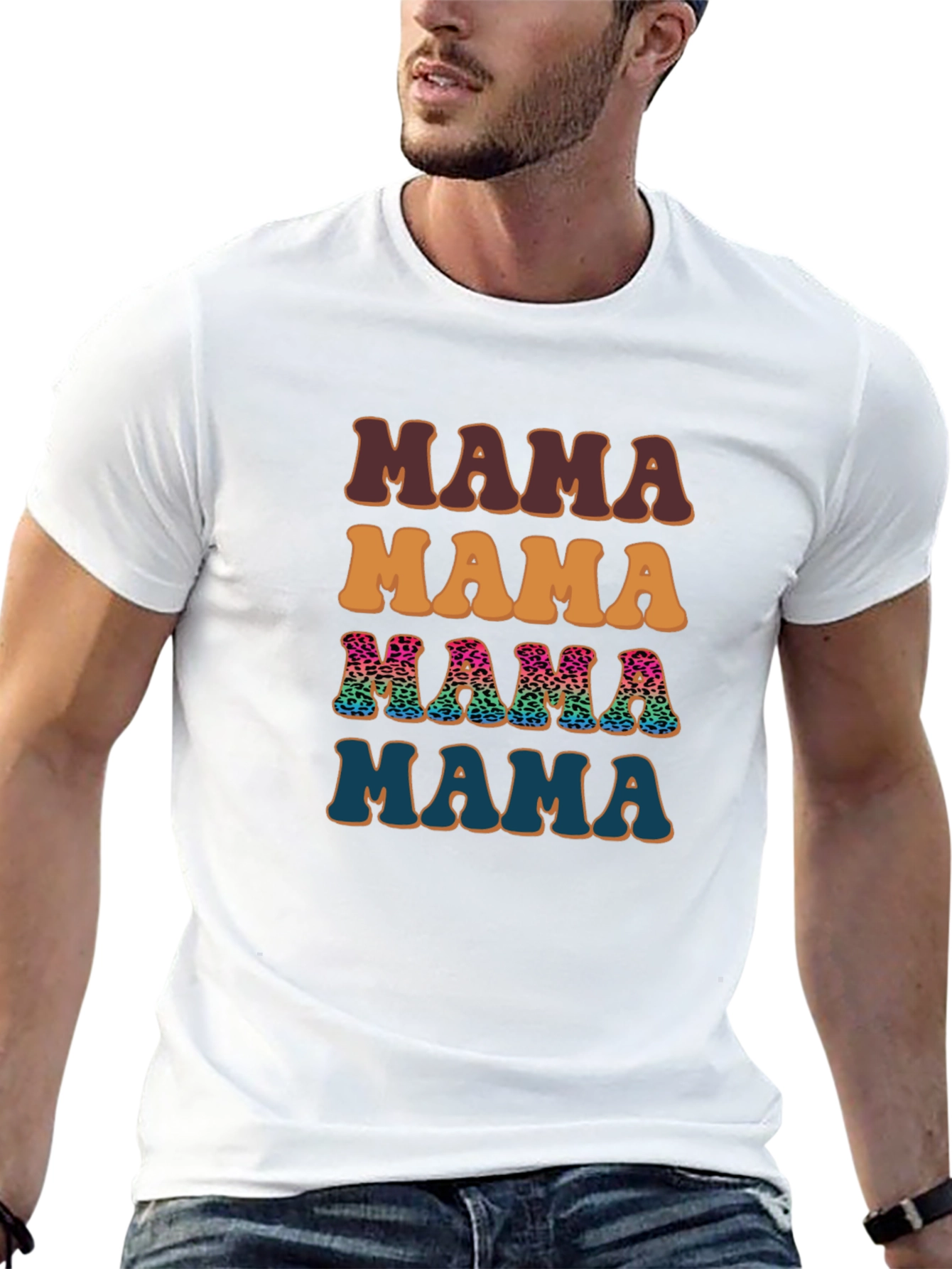 Retro Mama T-Shirt - Stylish Mom Apparel