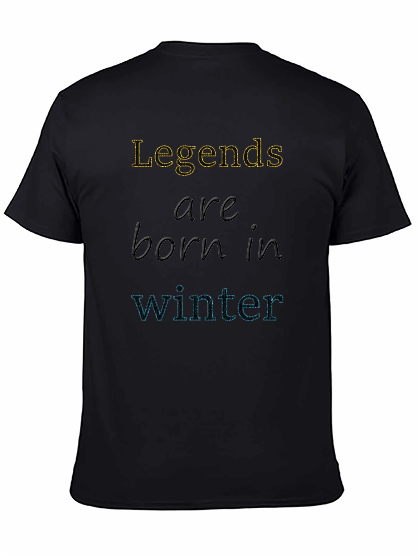 Legends Born in Winter Graphic Tee