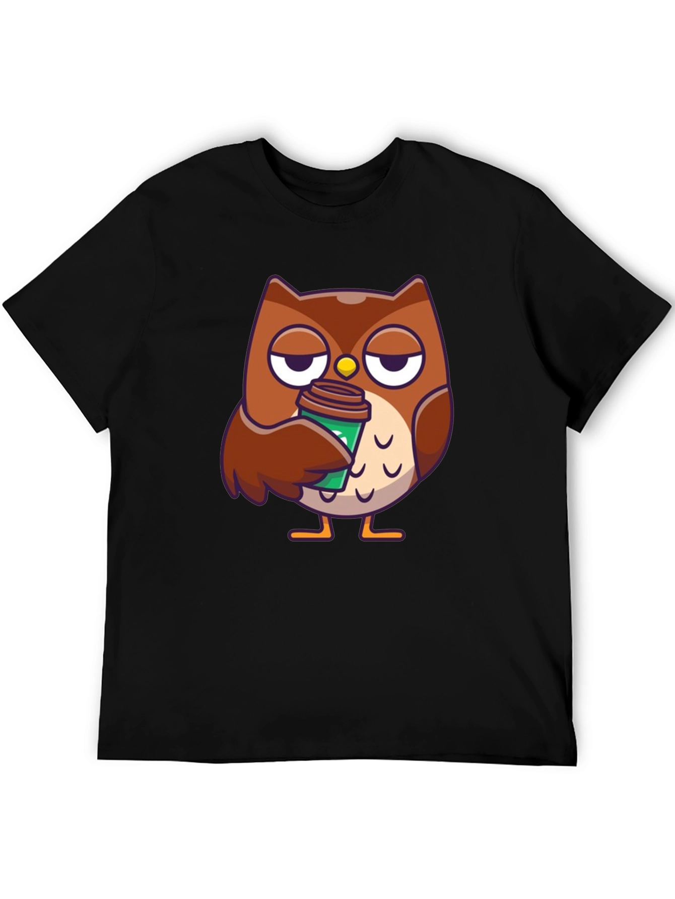Owl Coffee T-Shirt - Brewtiful Design