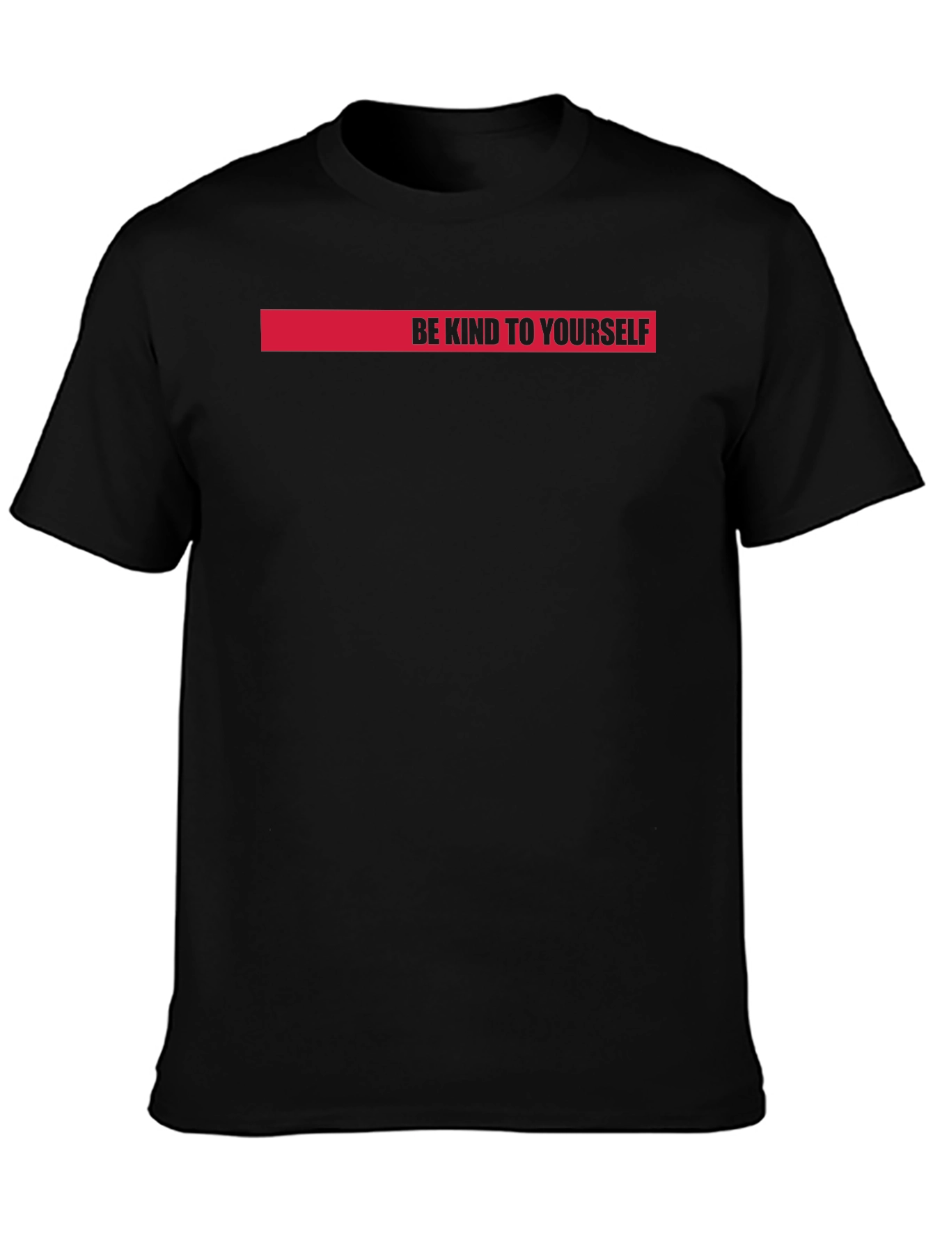Be Kind To Yourself Graphic Tee - Black