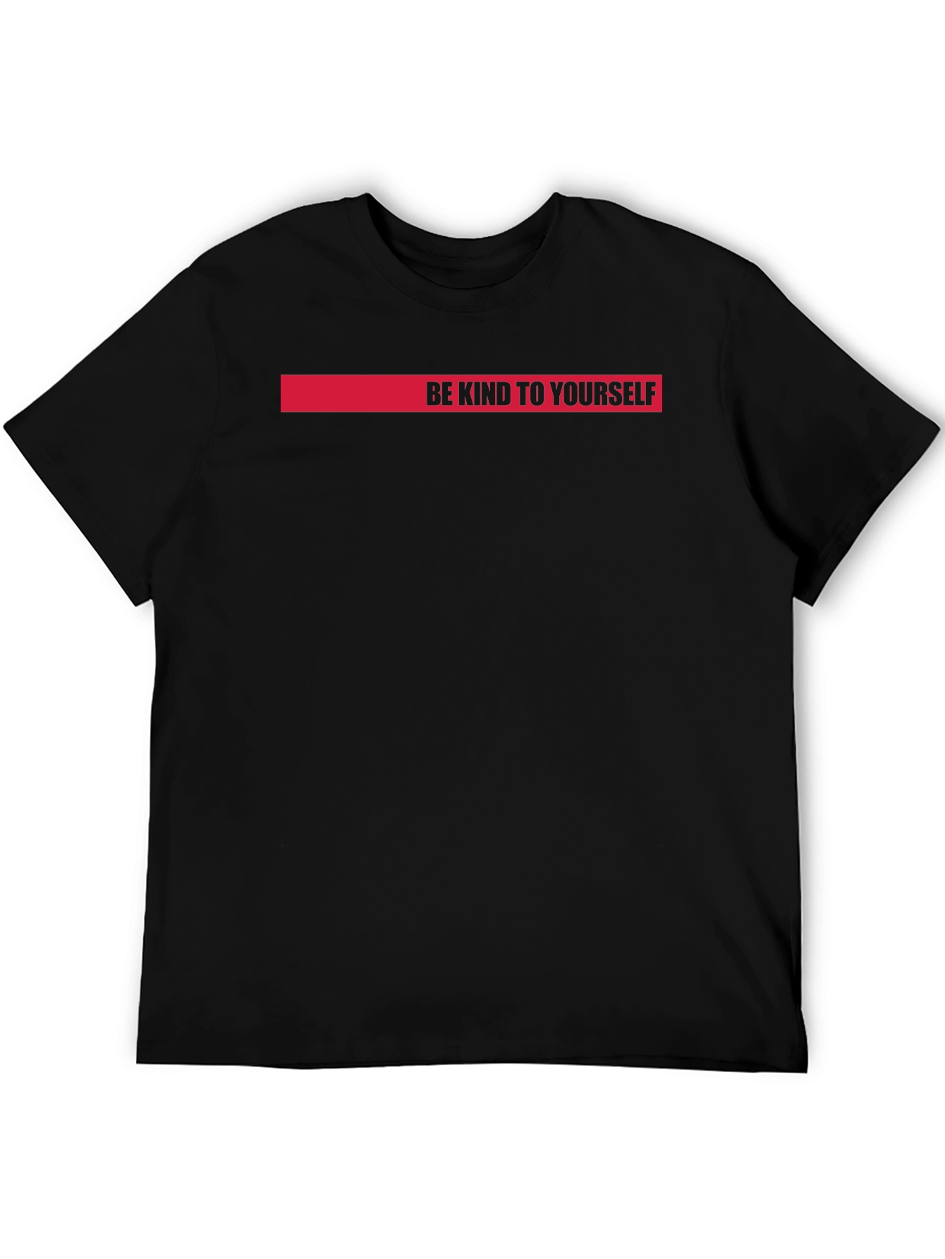 Be Kind To Yourself Graphic Tee - Black