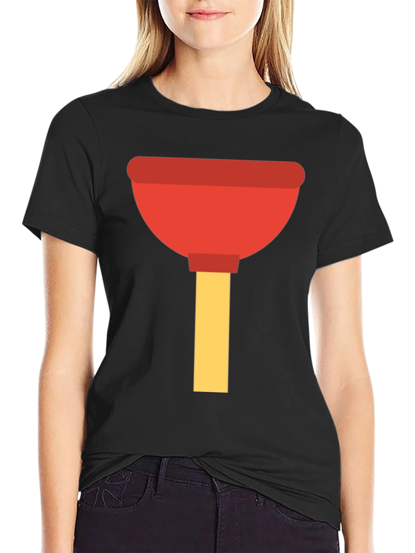 Plunger Graphic Tee - Fun & Functional!