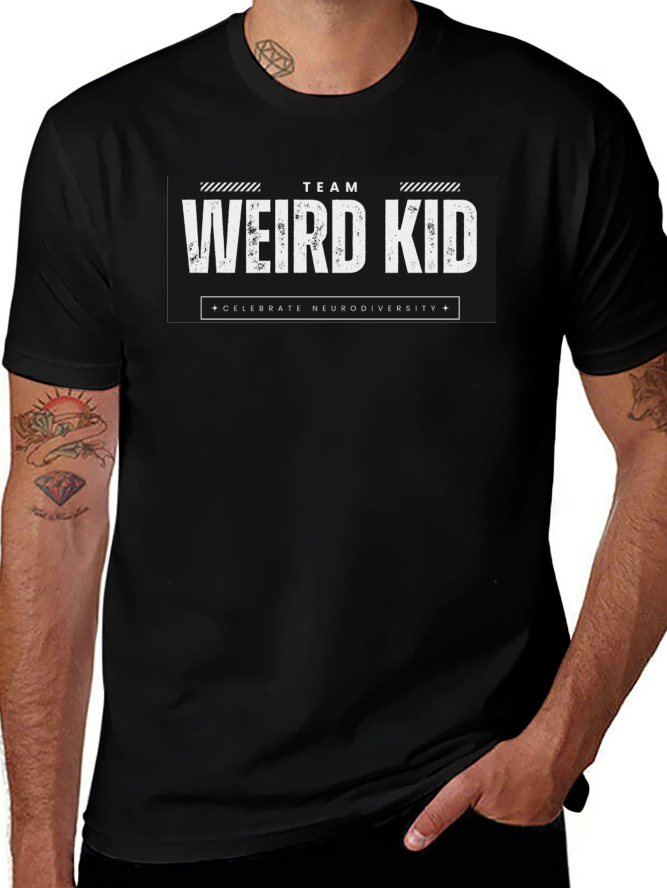 Team Weird Kid T-Shirt - Celebrate Neurodiversity