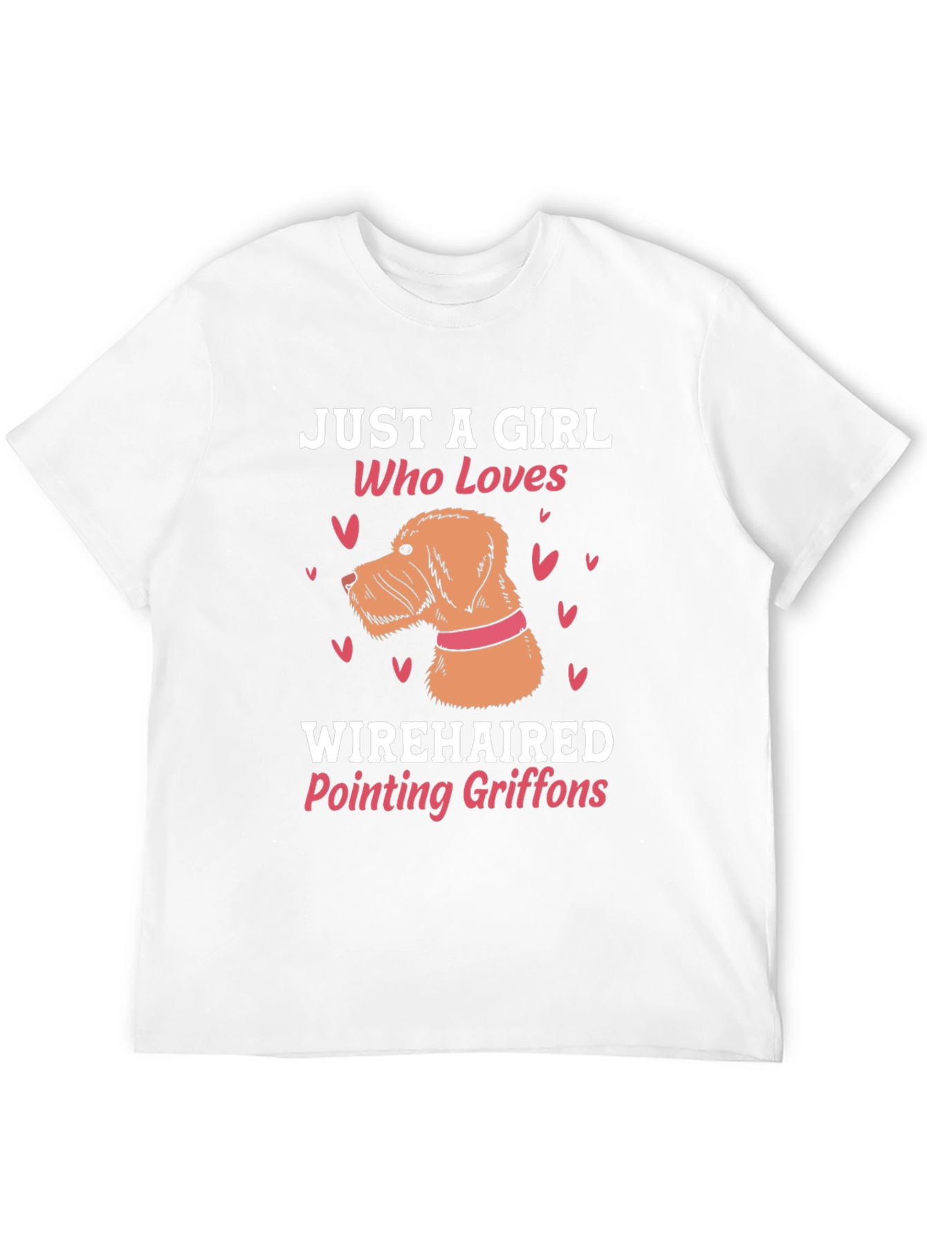 Wirehaired Pointing Griffons Girl T-Shirt