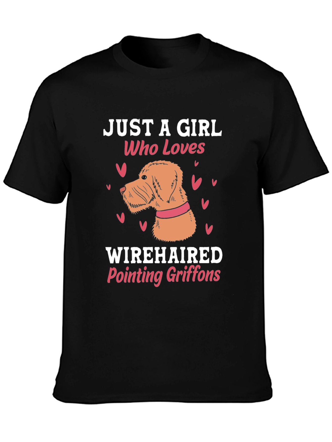Wirehaired Pointing Griffons Girl T-Shirt