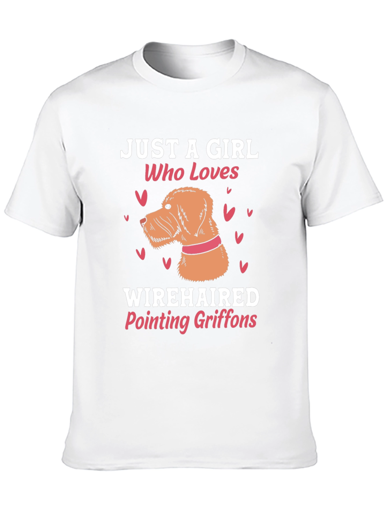 Wirehaired Pointing Griffons Girl T-Shirt