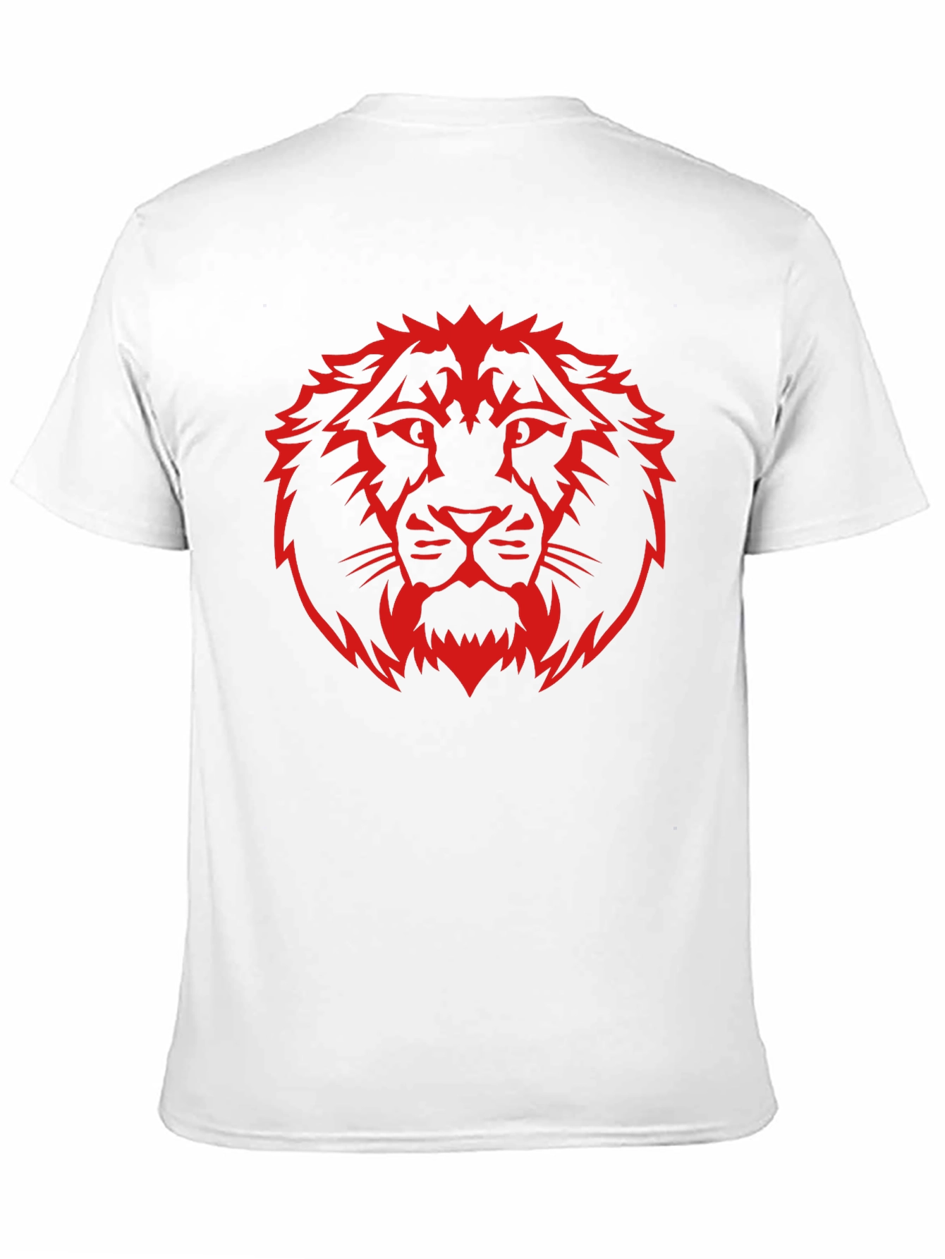 Lion Head Graphic Tee - Black