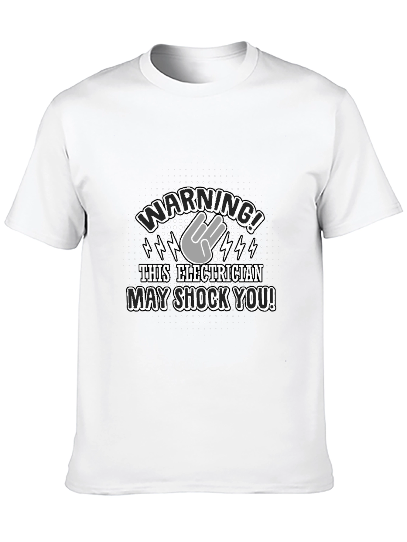Electrician Warning T-Shirt - May Shock You!