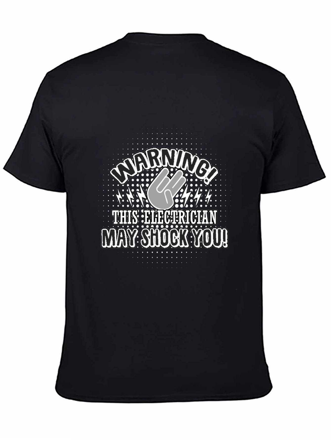 Electrician Warning T-Shirt - May Shock You!