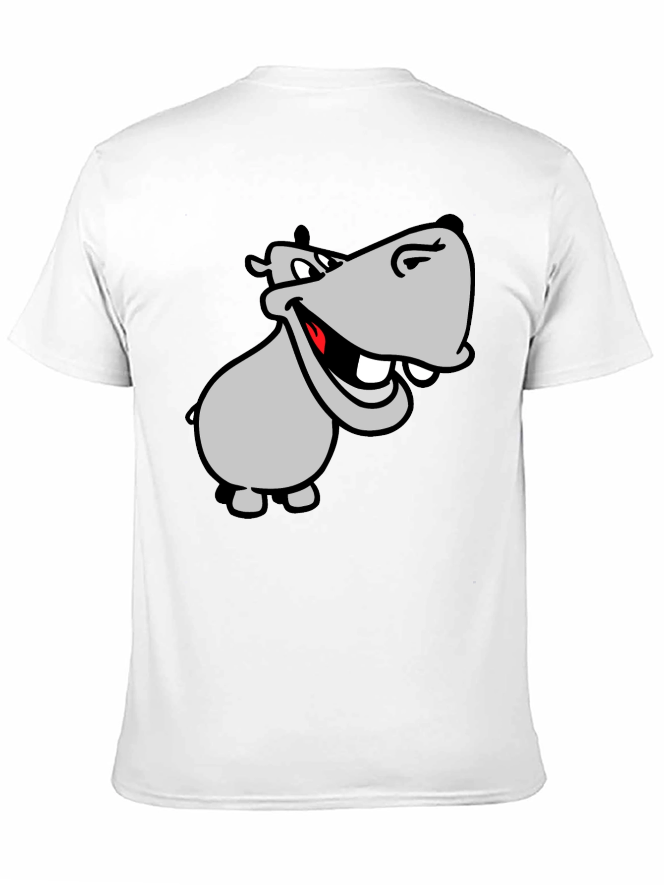 Hippo Graphic T-Shirt - Mens Black Tee