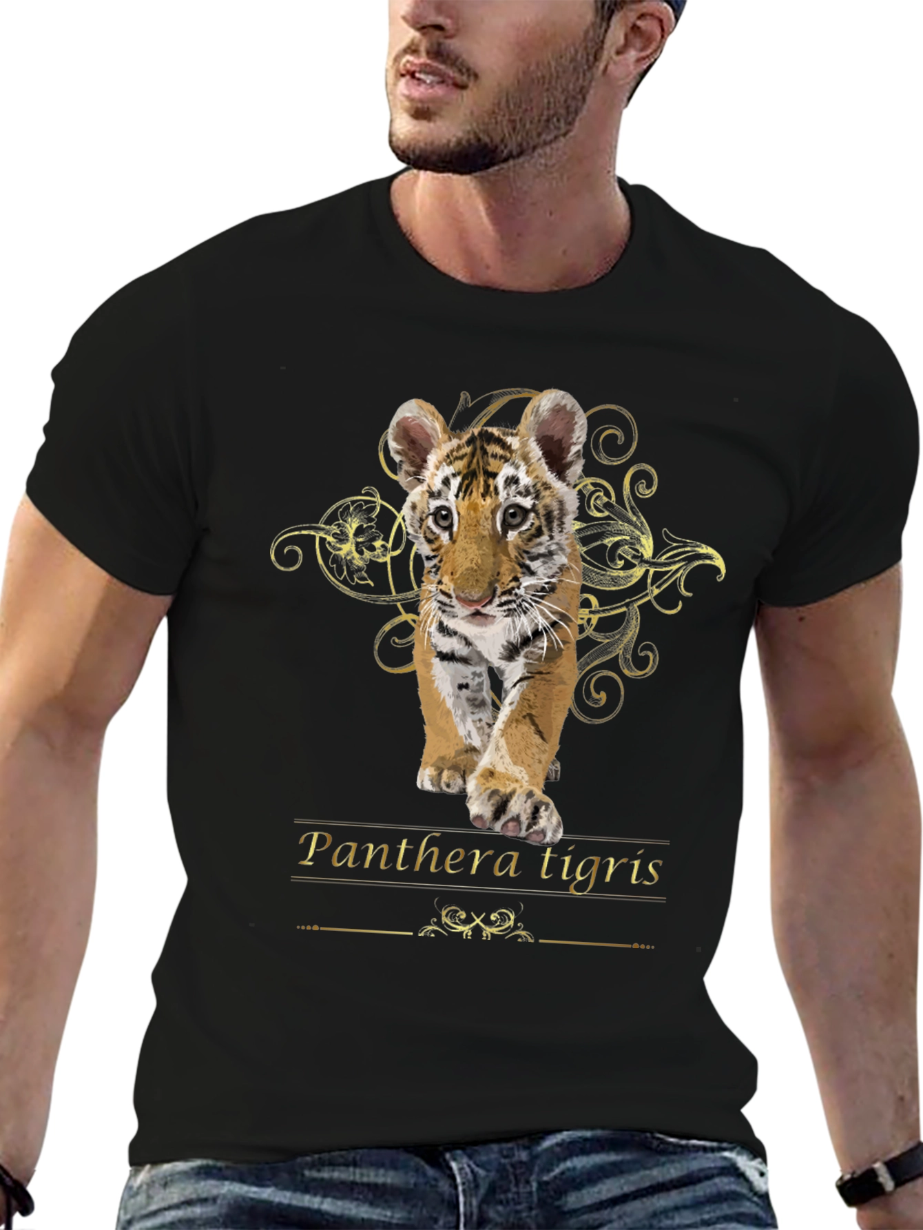 Tiger Cub T-Shirt - Panthera Tigris Graphic Tee