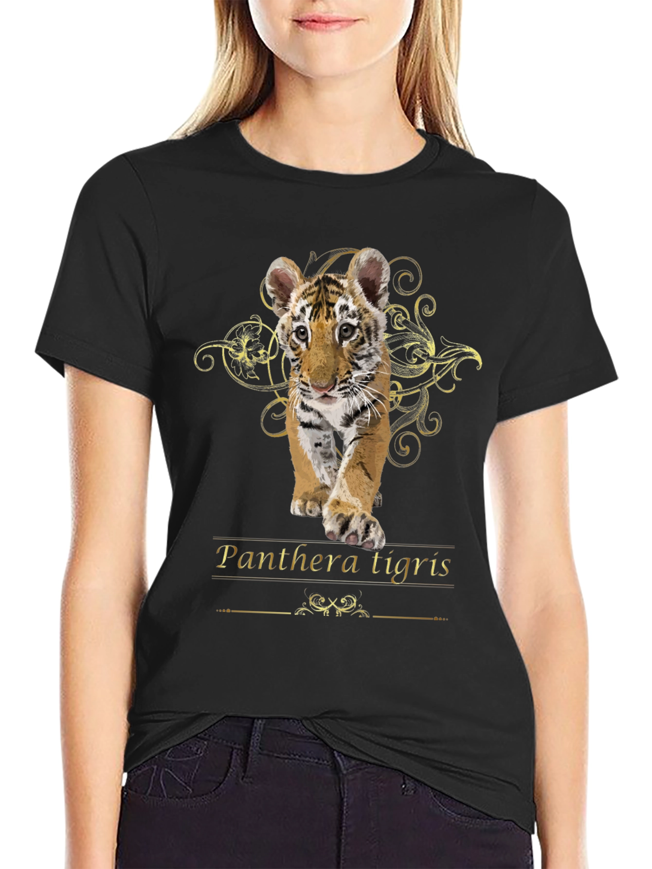 Tiger Cub T-Shirt - Panthera Tigris Graphic Tee