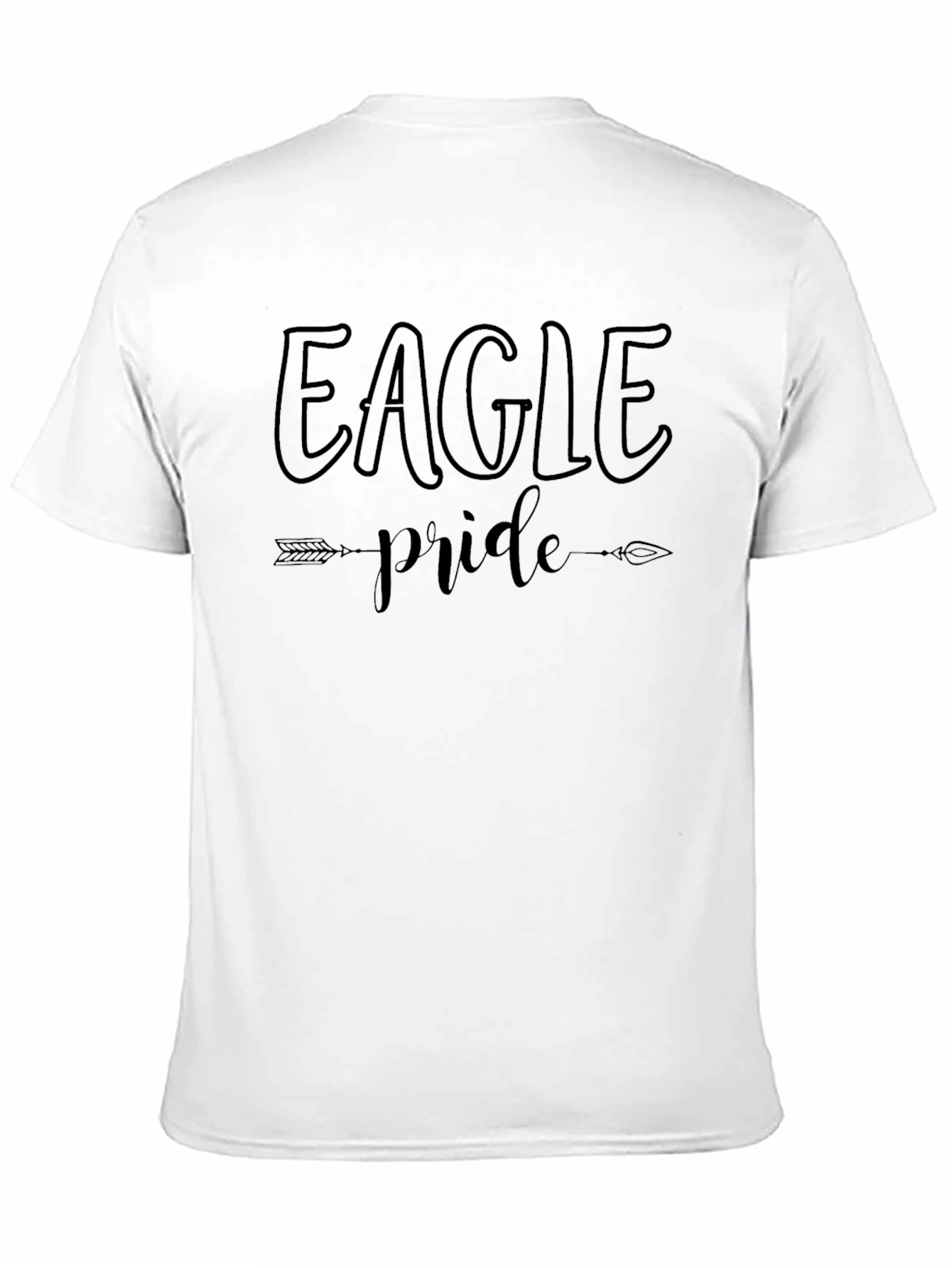 Eagle Pride Graphic Tee - Black Casual Shirt