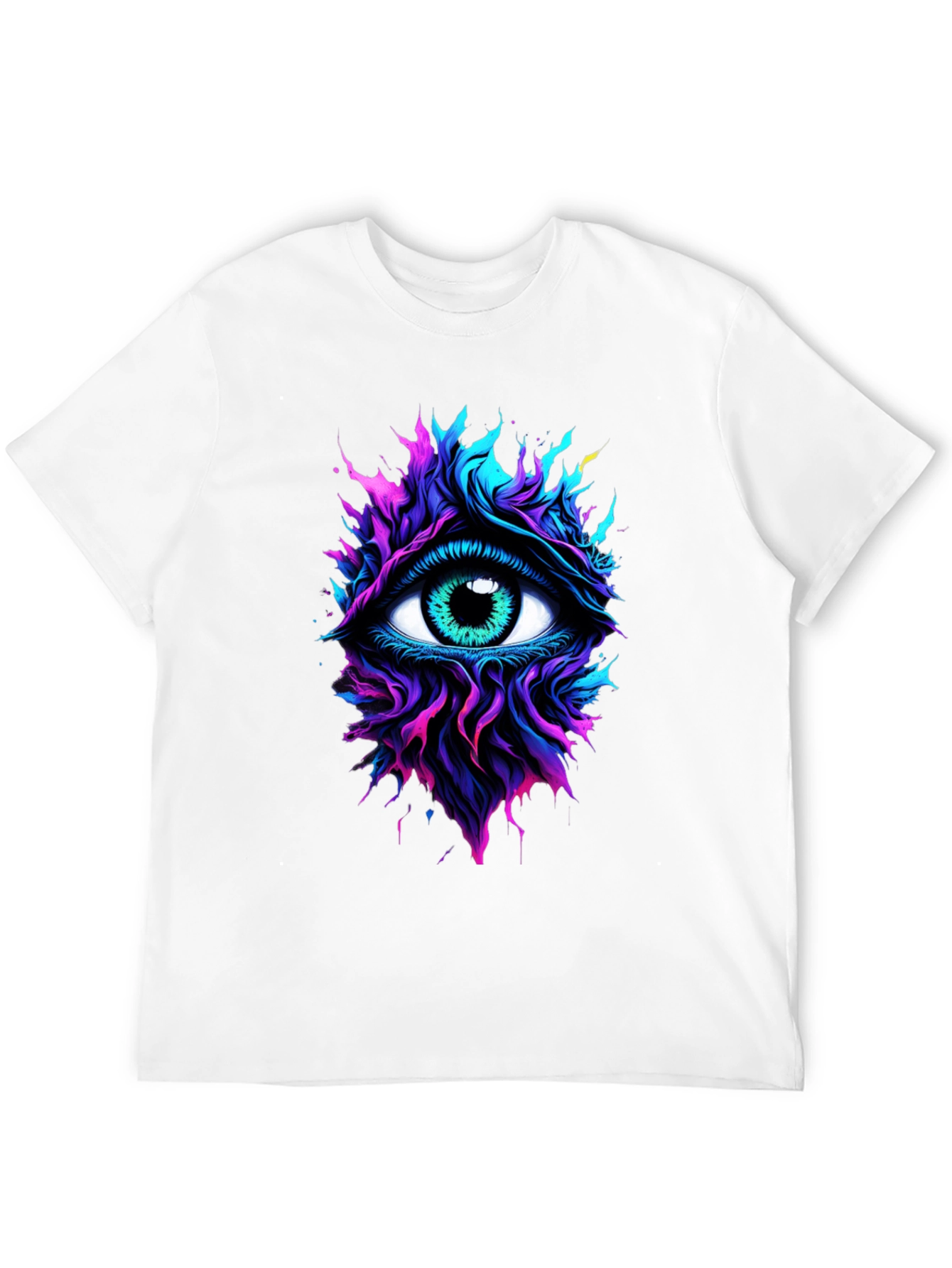 Mystic Eye Graphic T-Shirt - Vibrant Design