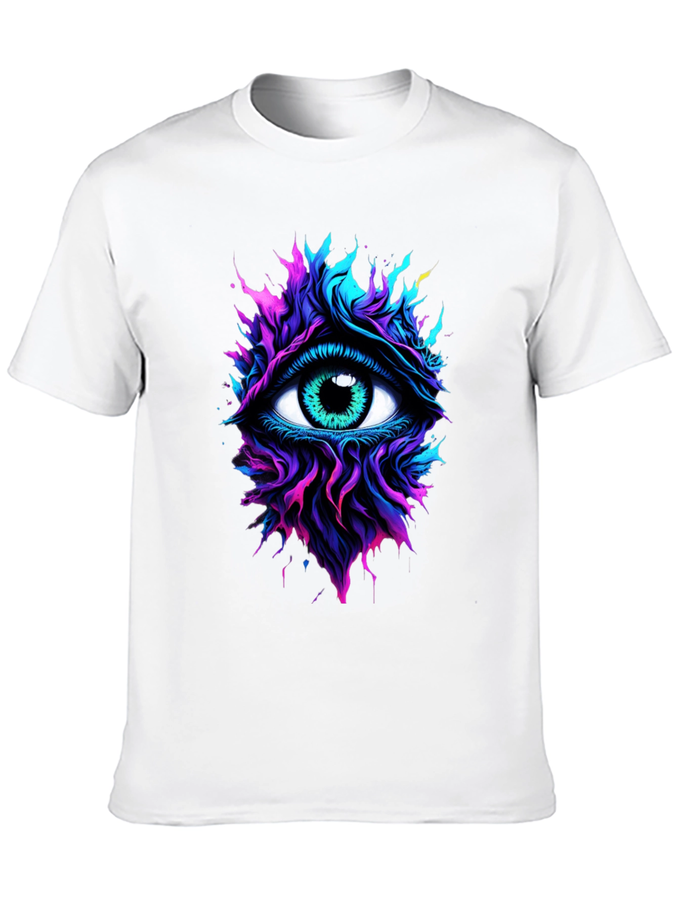 Mystic Eye Graphic T-Shirt - Vibrant Design
