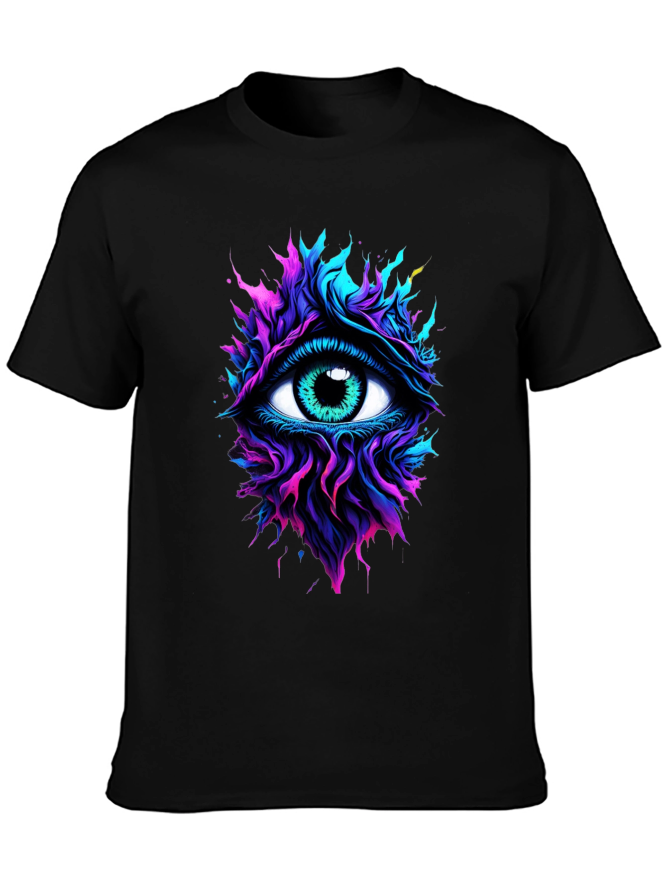 Mystic Eye Graphic T-Shirt - Vibrant Design
