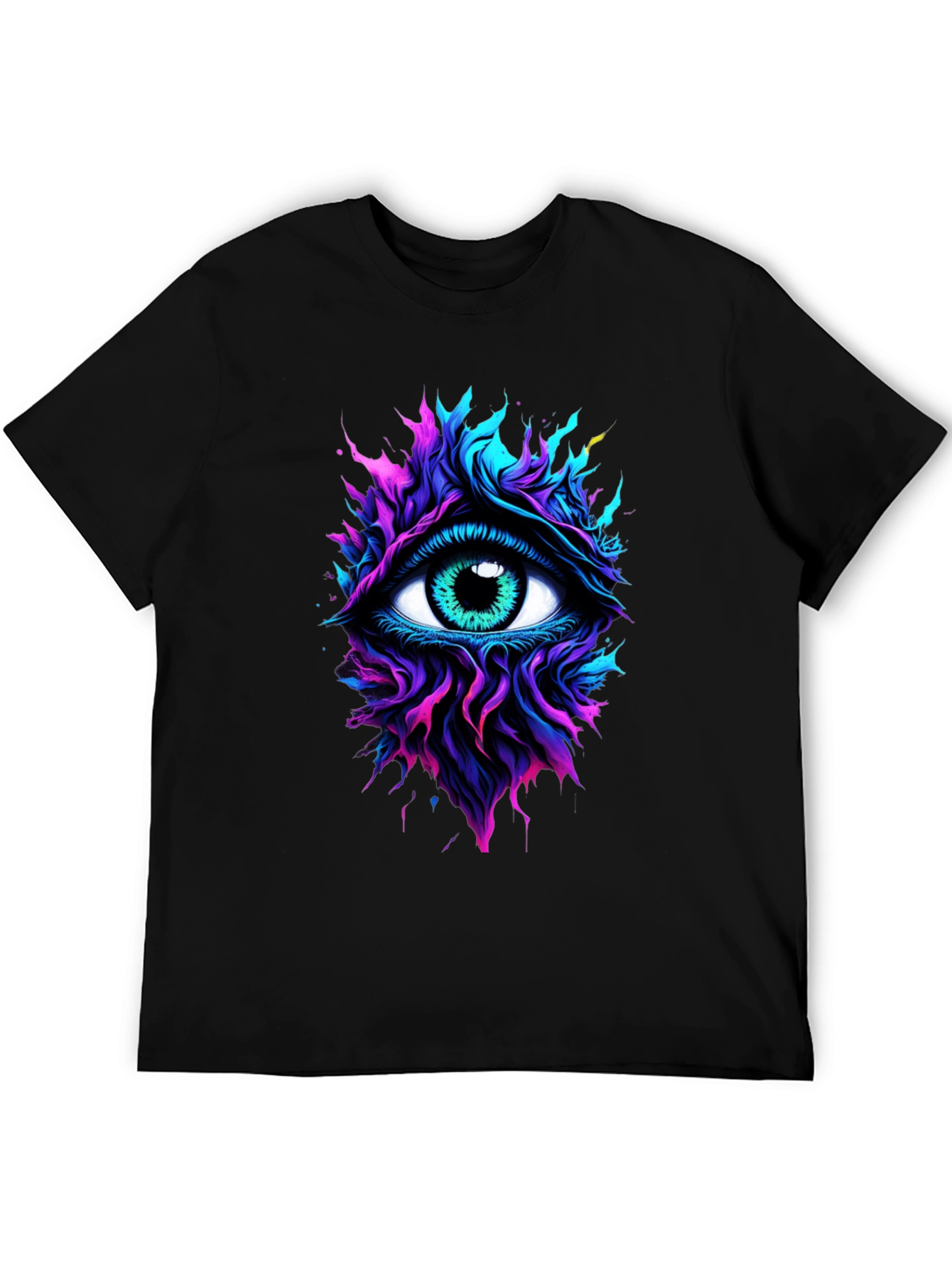 Mystic Eye Graphic T-Shirt - Vibrant Design