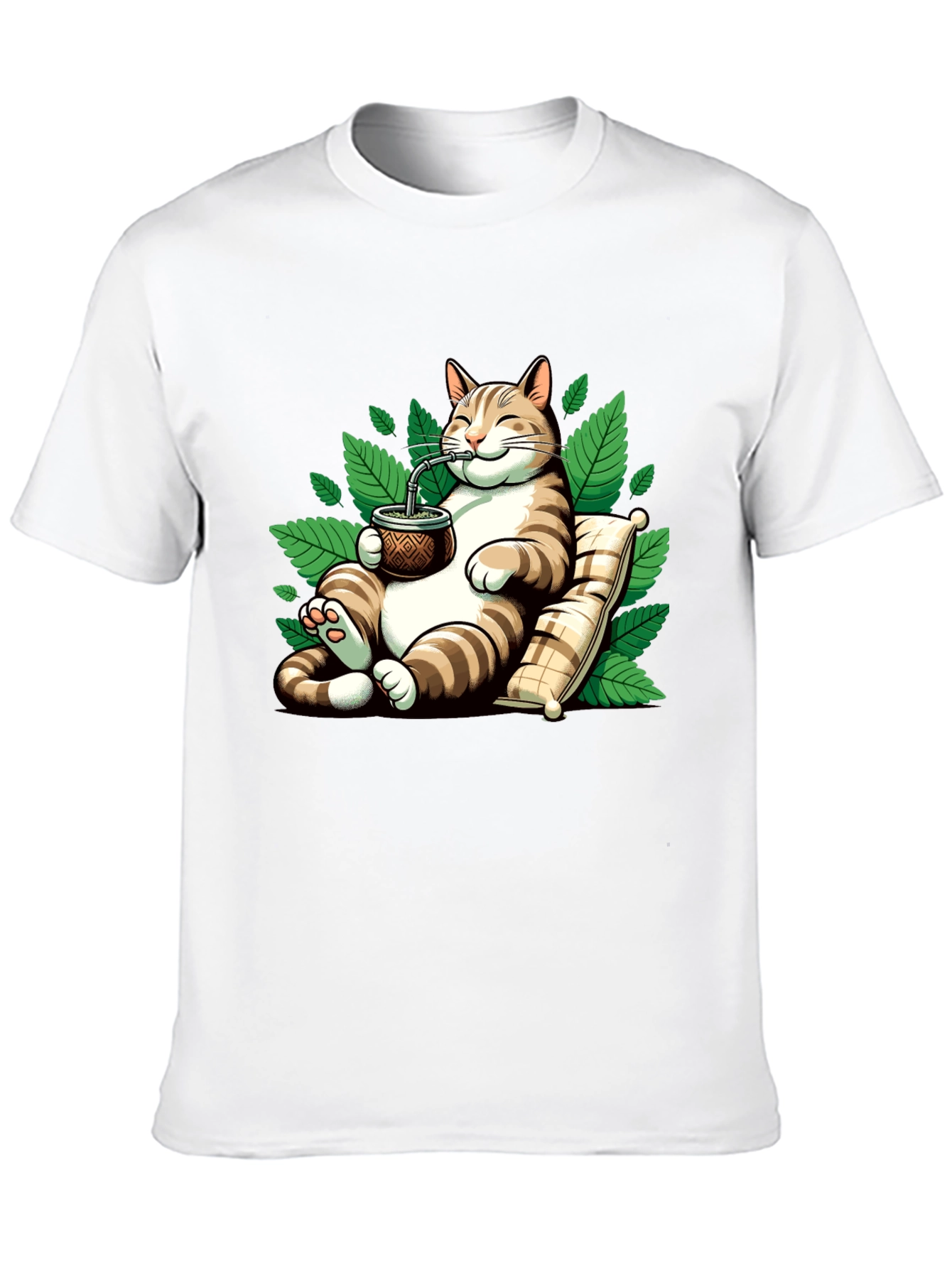 Chill Cat Mate T-Shirt - Relaxed Feline Vibes
