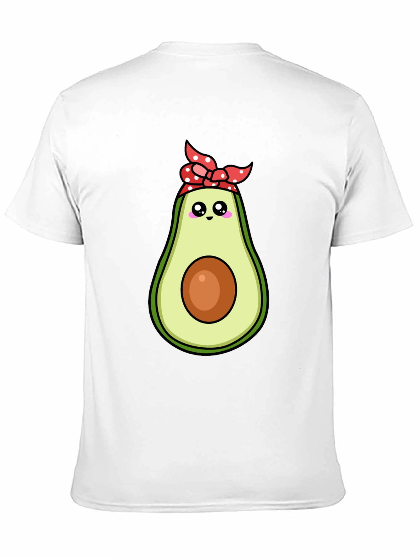 Cute Avocado with Bandana T-Shirt