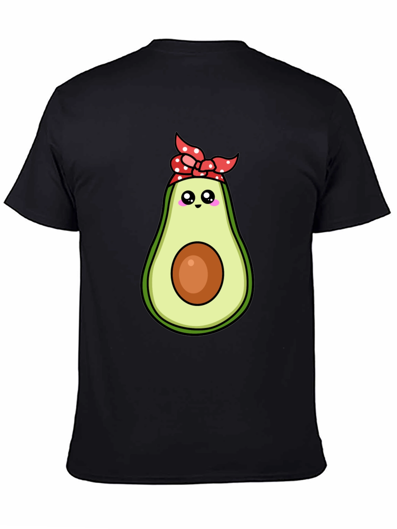 Cute Avocado with Bandana T-Shirt