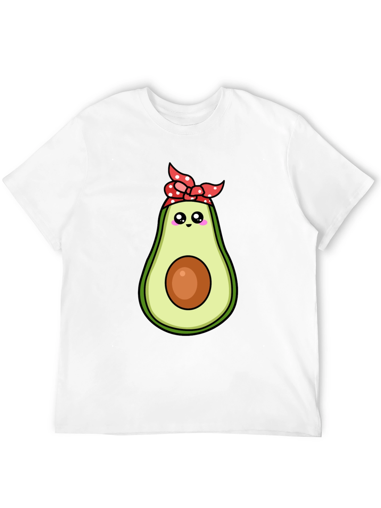 Cute Avocado with Bandana T-Shirt