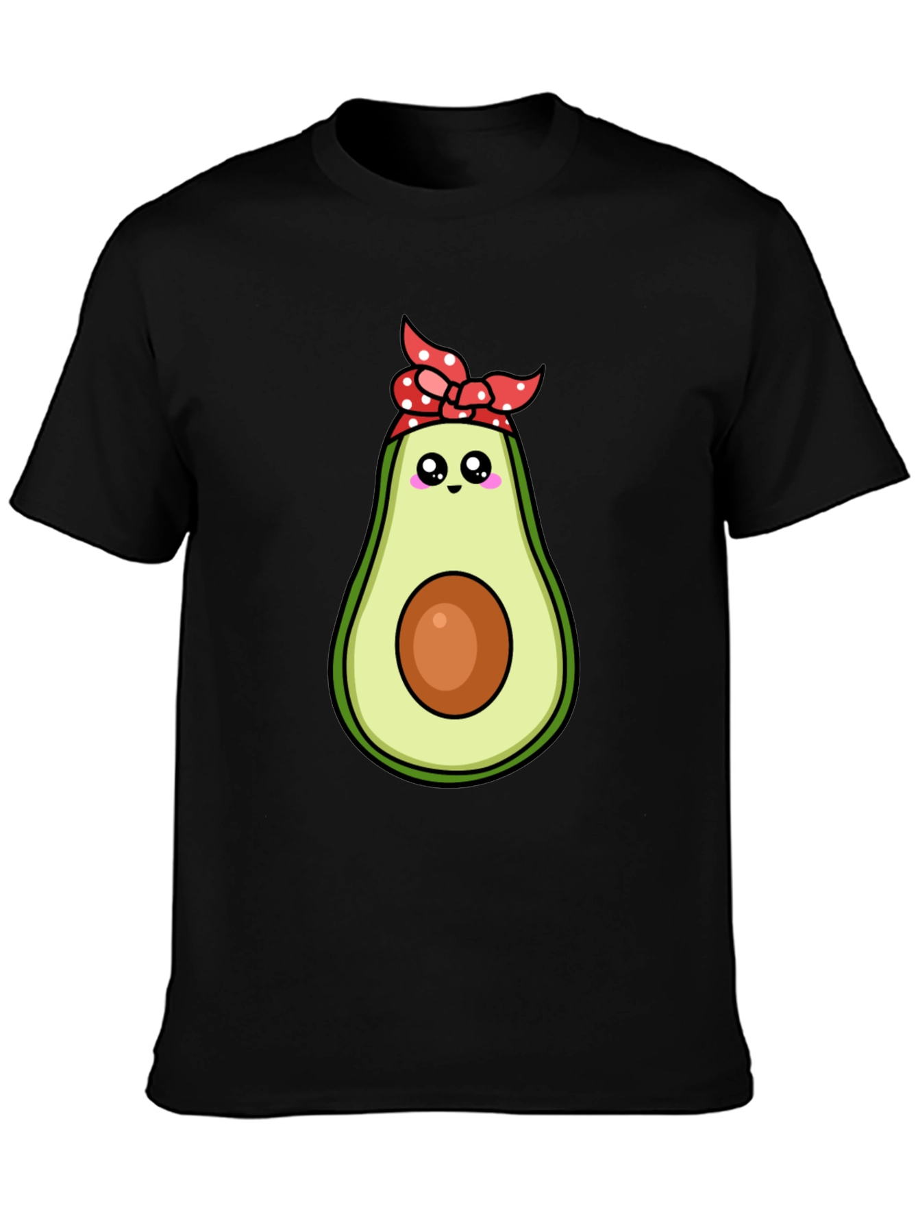 Cute Avocado with Bandana T-Shirt