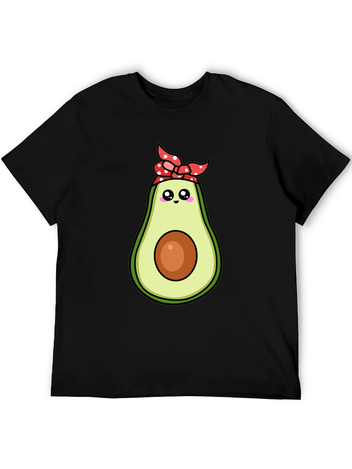 Cute Avocado with Bandana T-Shirt