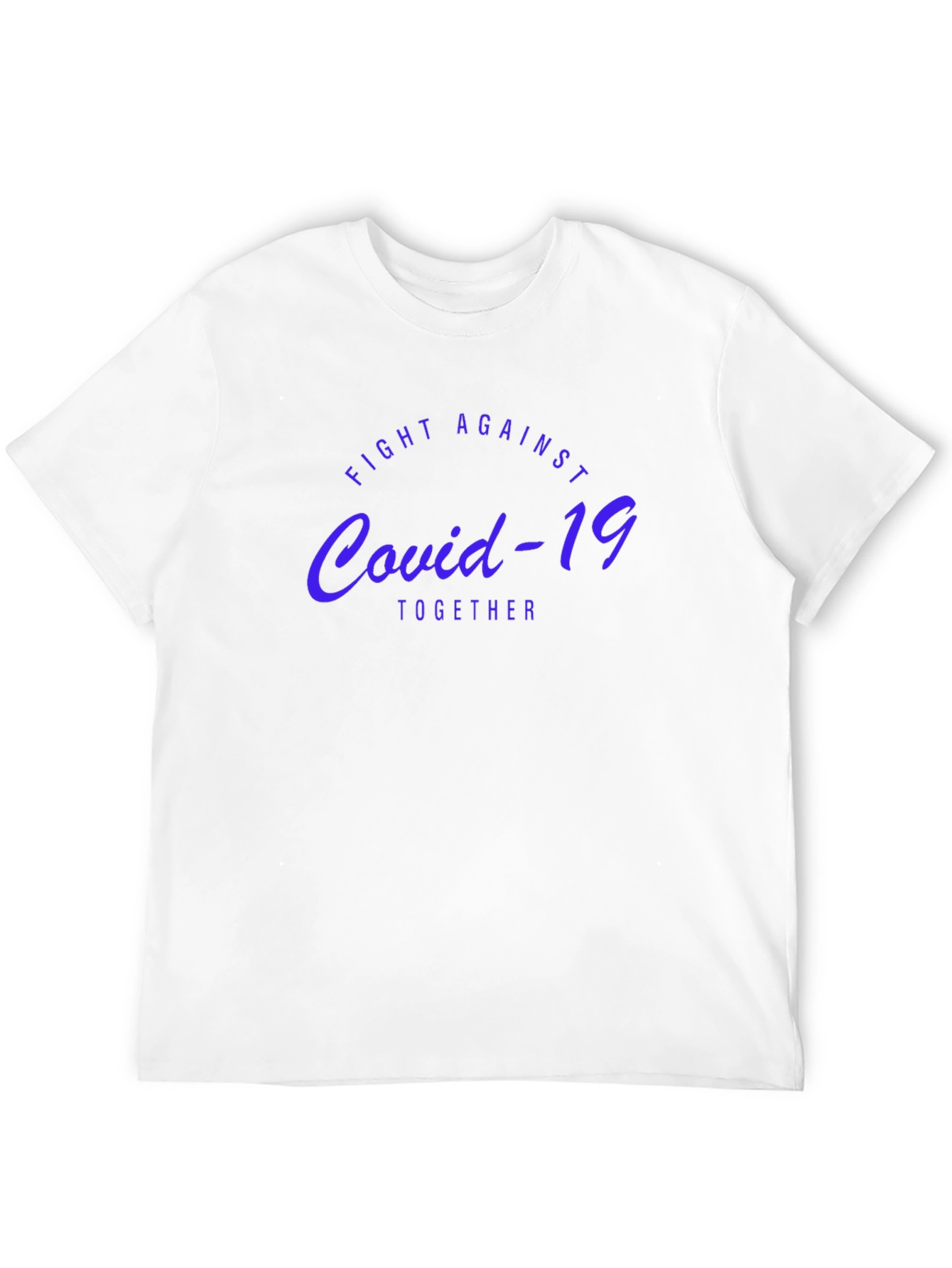 Fight Against Covid-19 Black T-Shirt