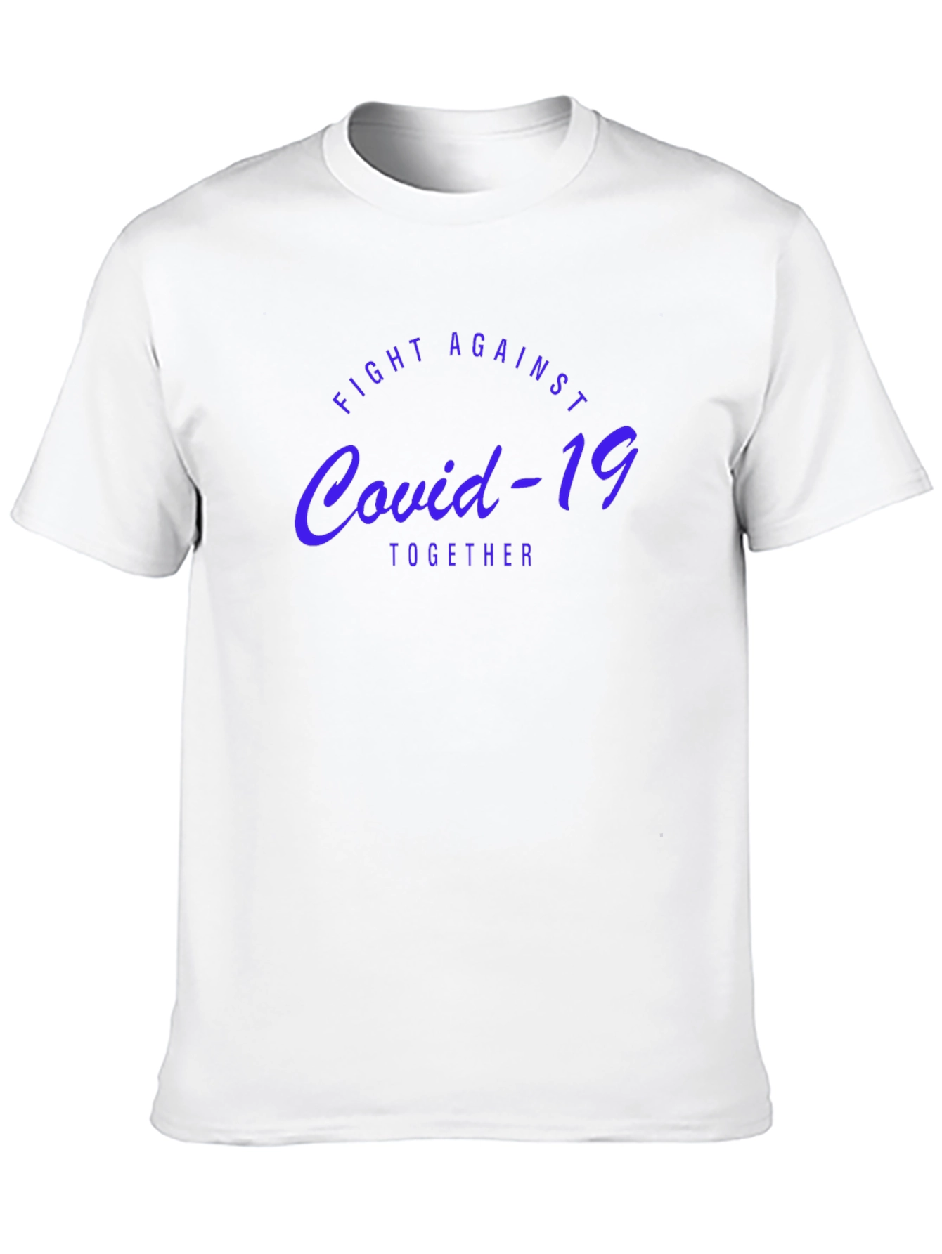Fight Against Covid-19 Black T-Shirt