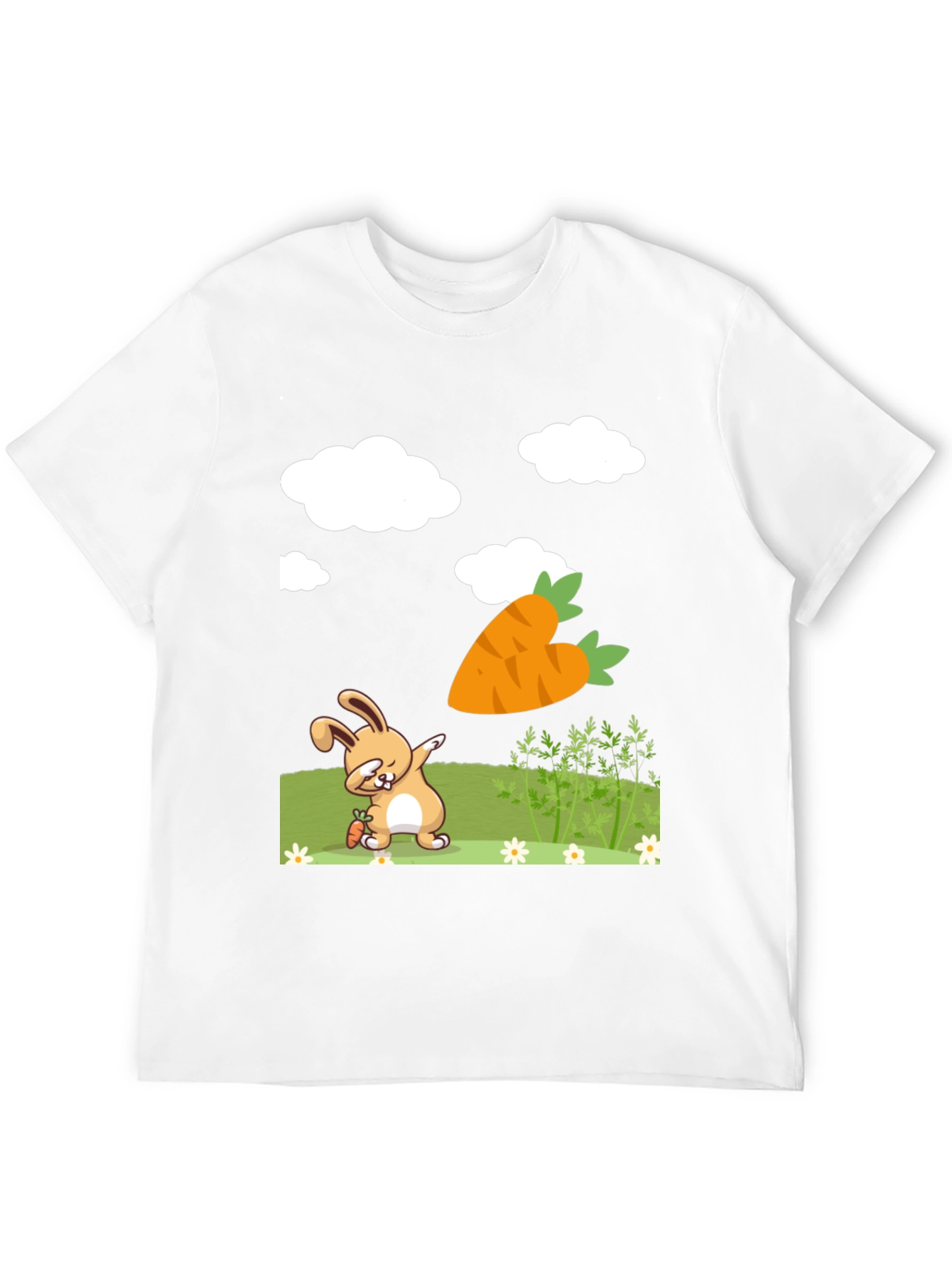 Dabbing Easter Bunny Carrot Shirt