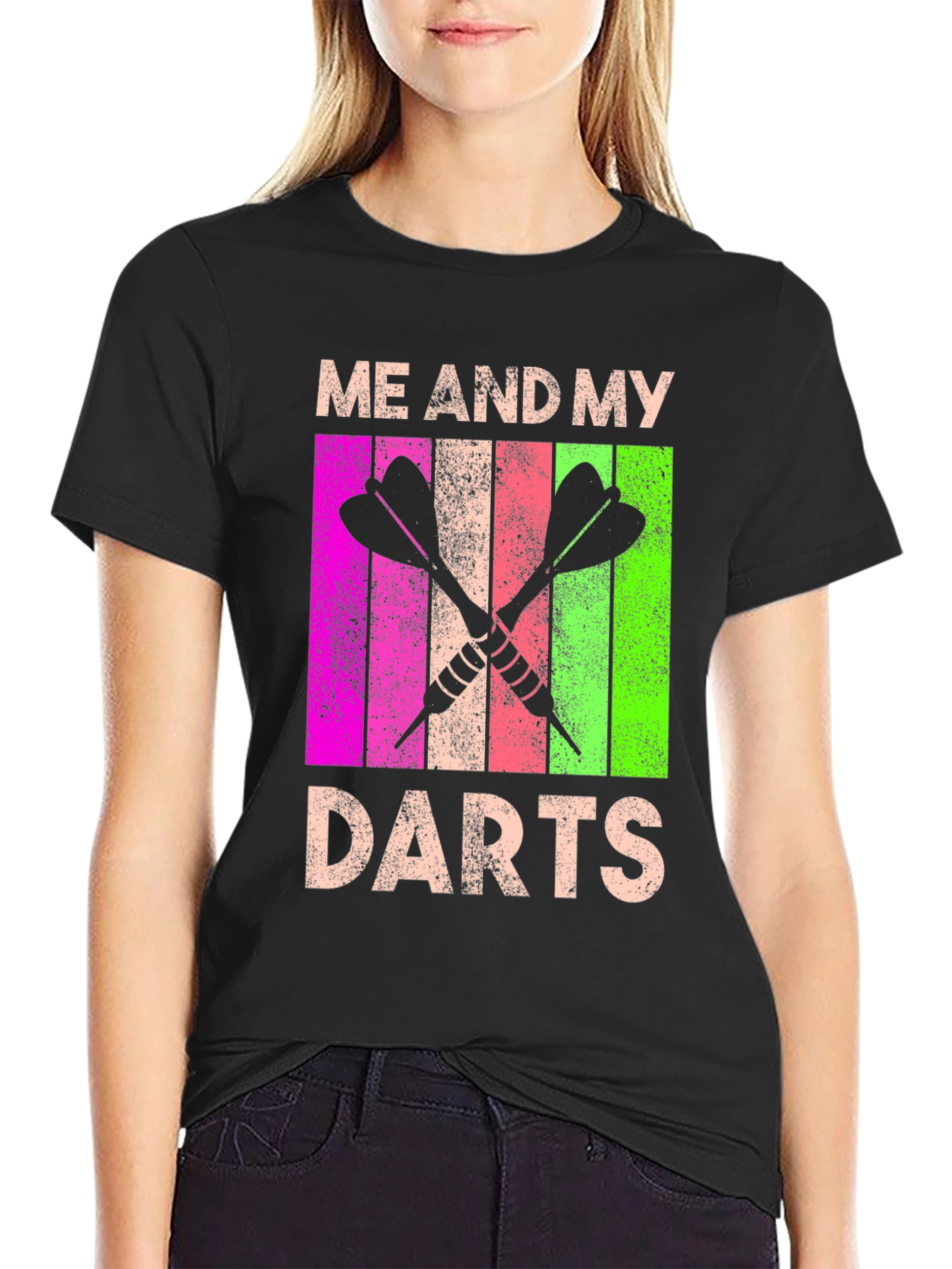 Me and My Darts Graphic T-Shirt