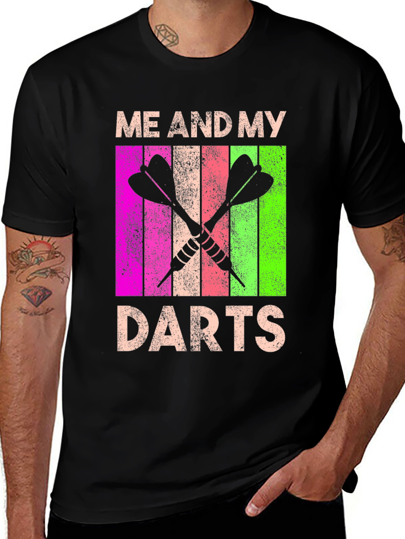 Me and My Darts Graphic T-Shirt