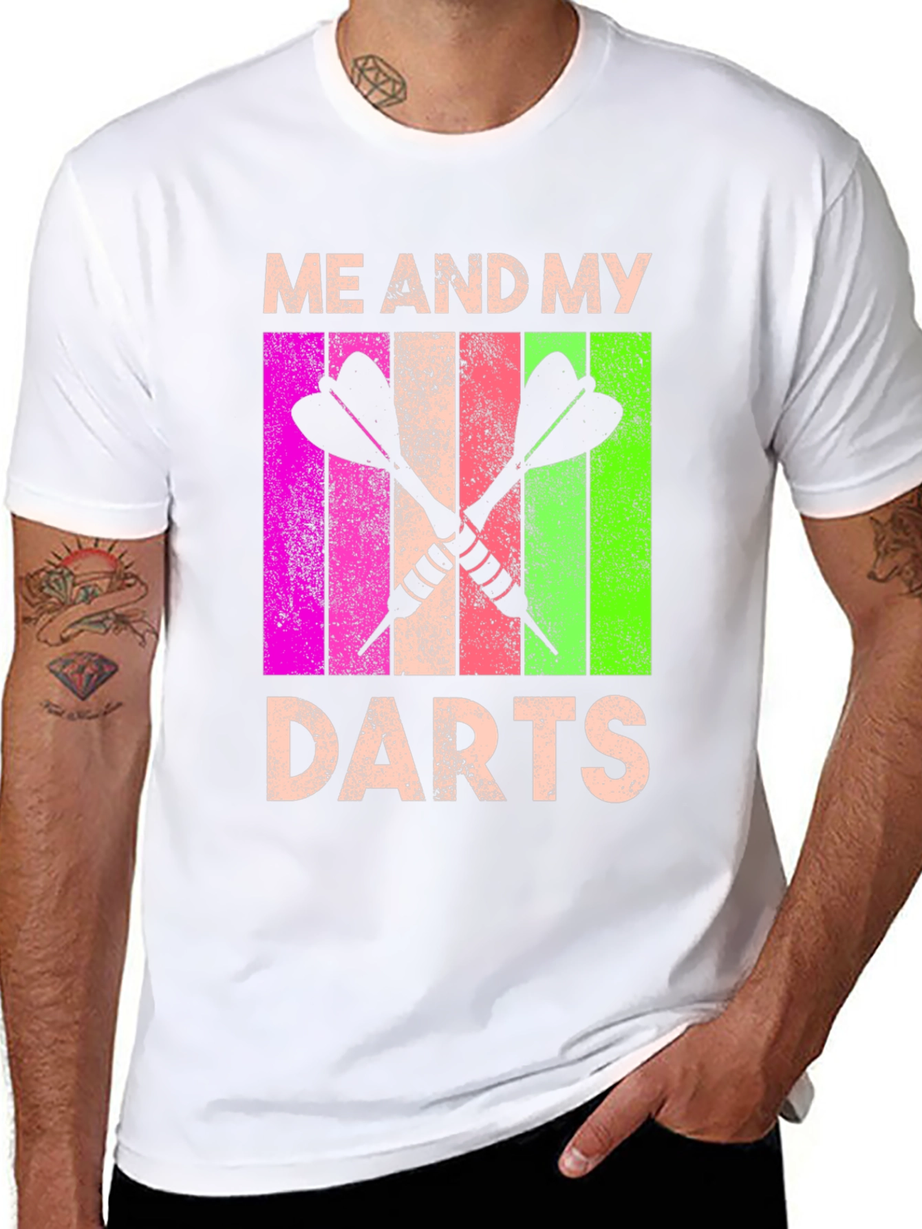 Me and My Darts Graphic T-Shirt