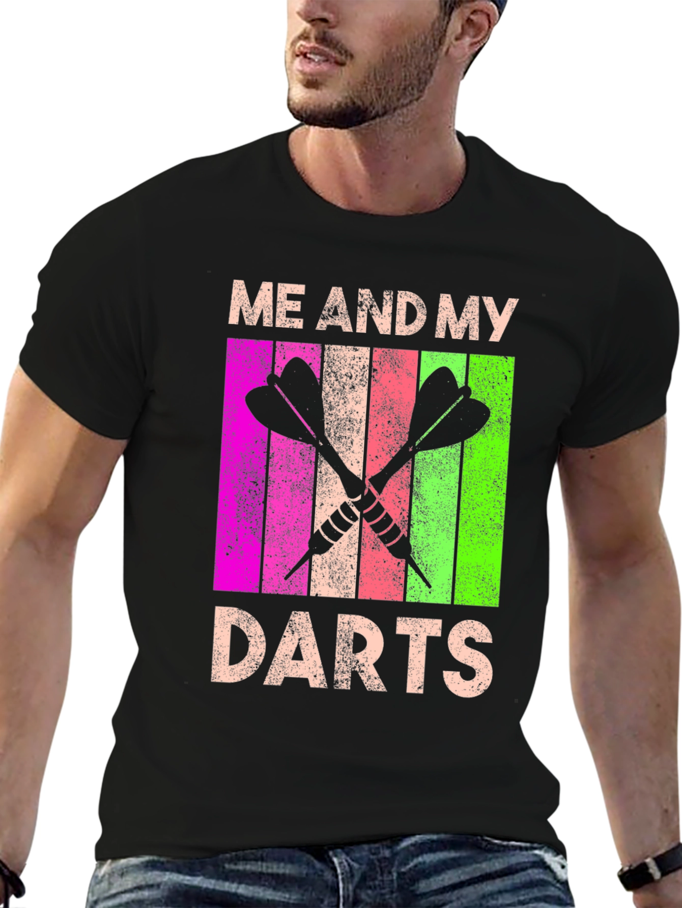 Me and My Darts Graphic T-Shirt