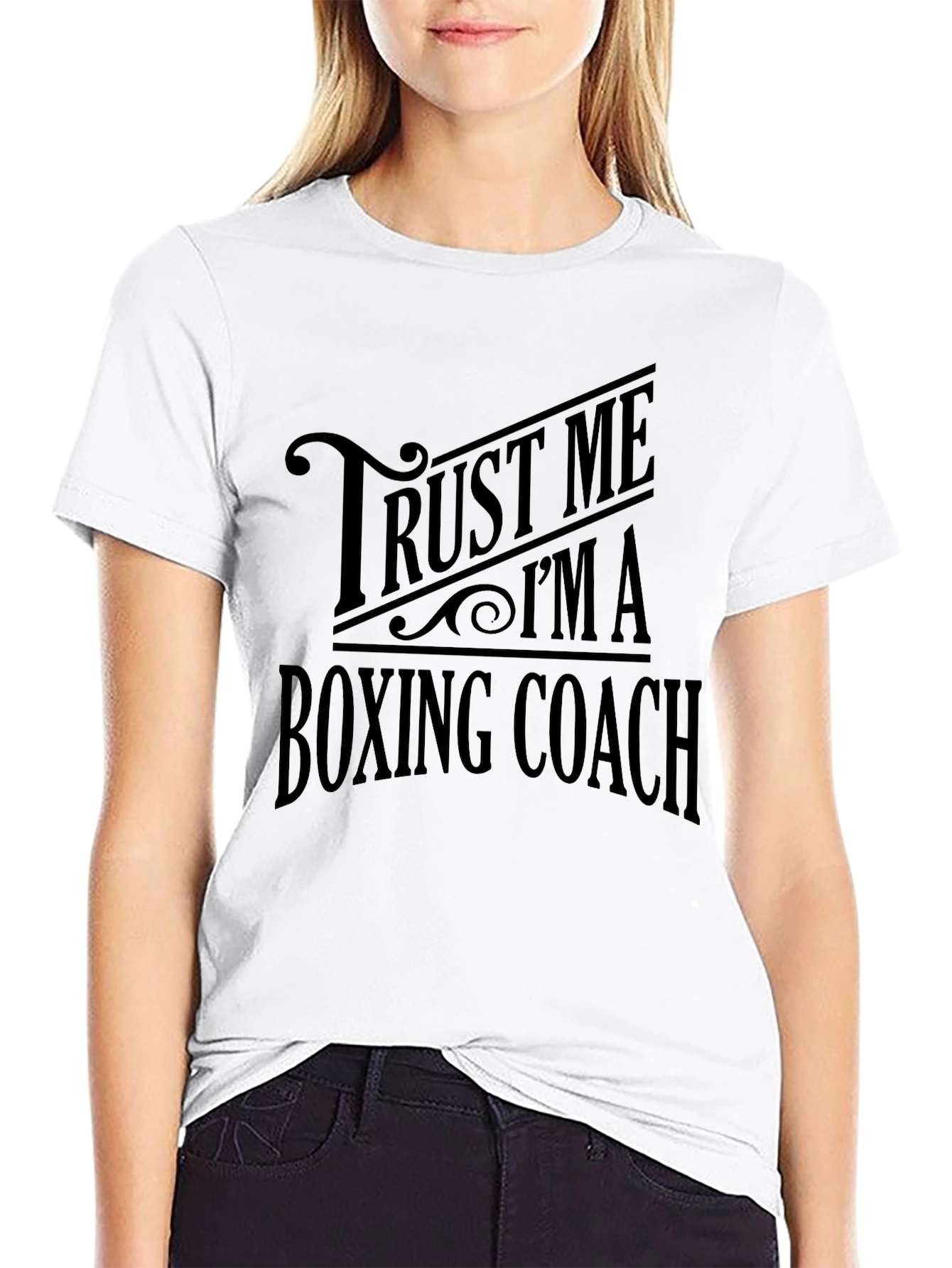Trust Me Im A Boxing Coach - Graphic T-Shirt