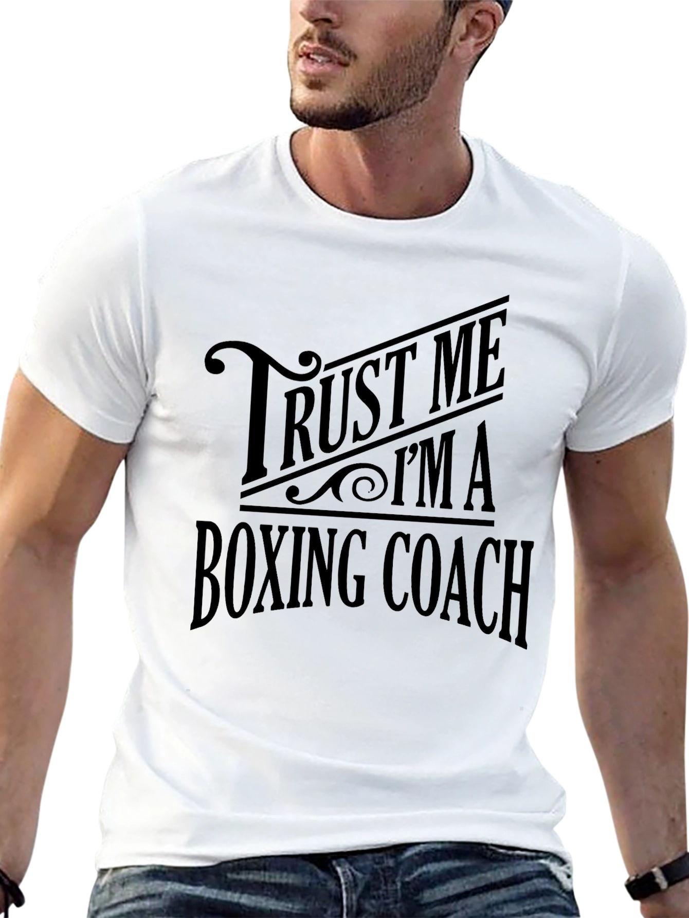 Trust Me Im A Boxing Coach - Graphic T-Shirt