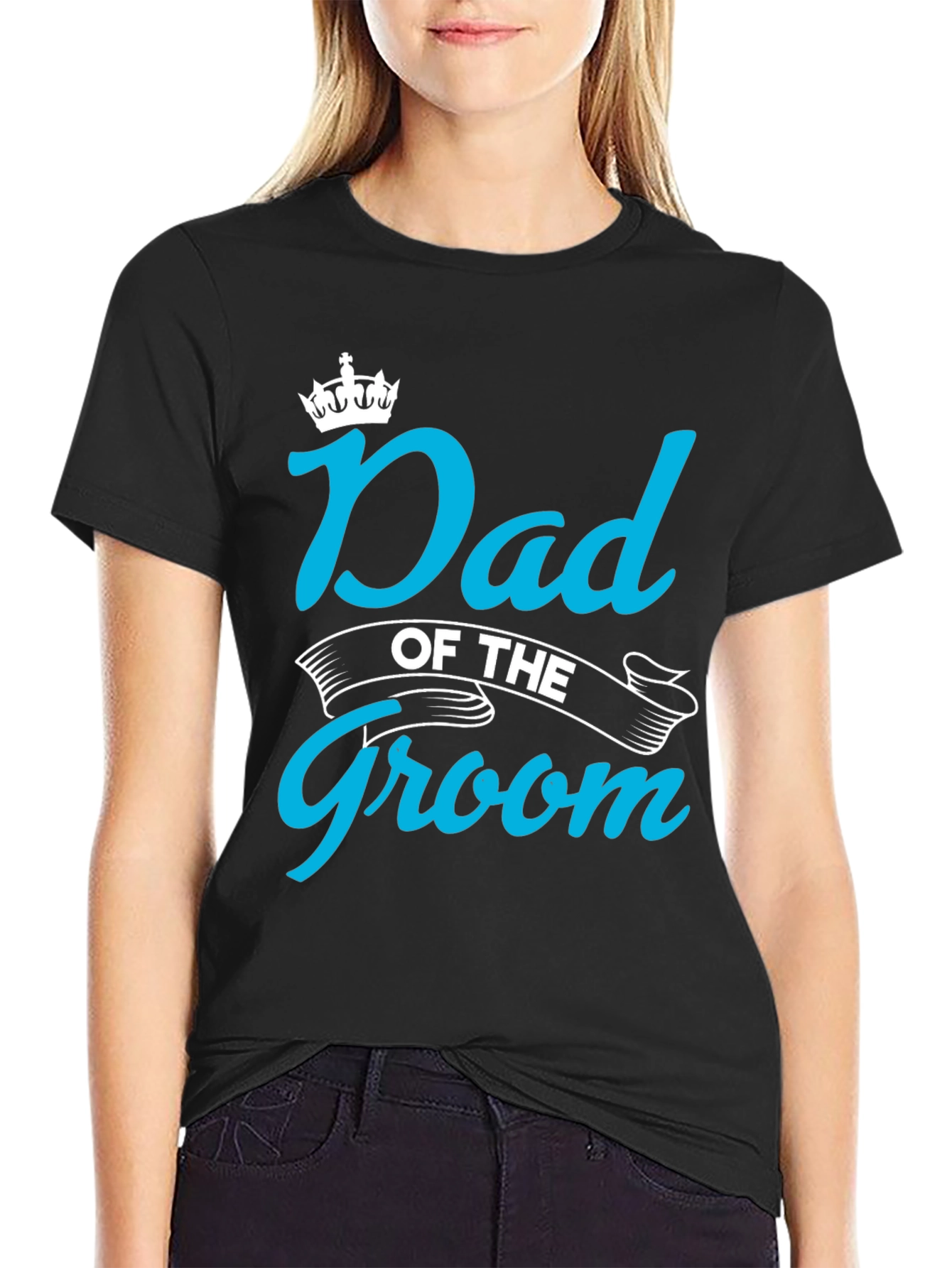 Dad of the Groom T-Shirt - Wedding Party