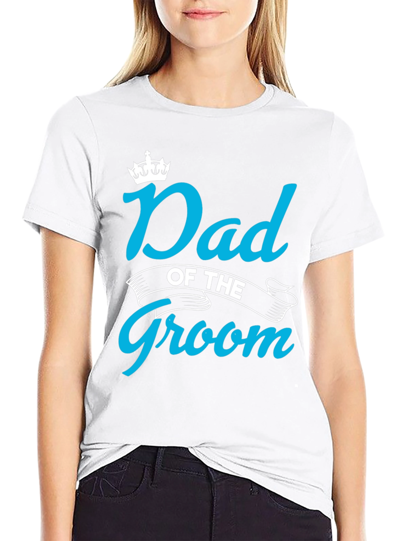 Dad of the Groom T-Shirt - Wedding Party