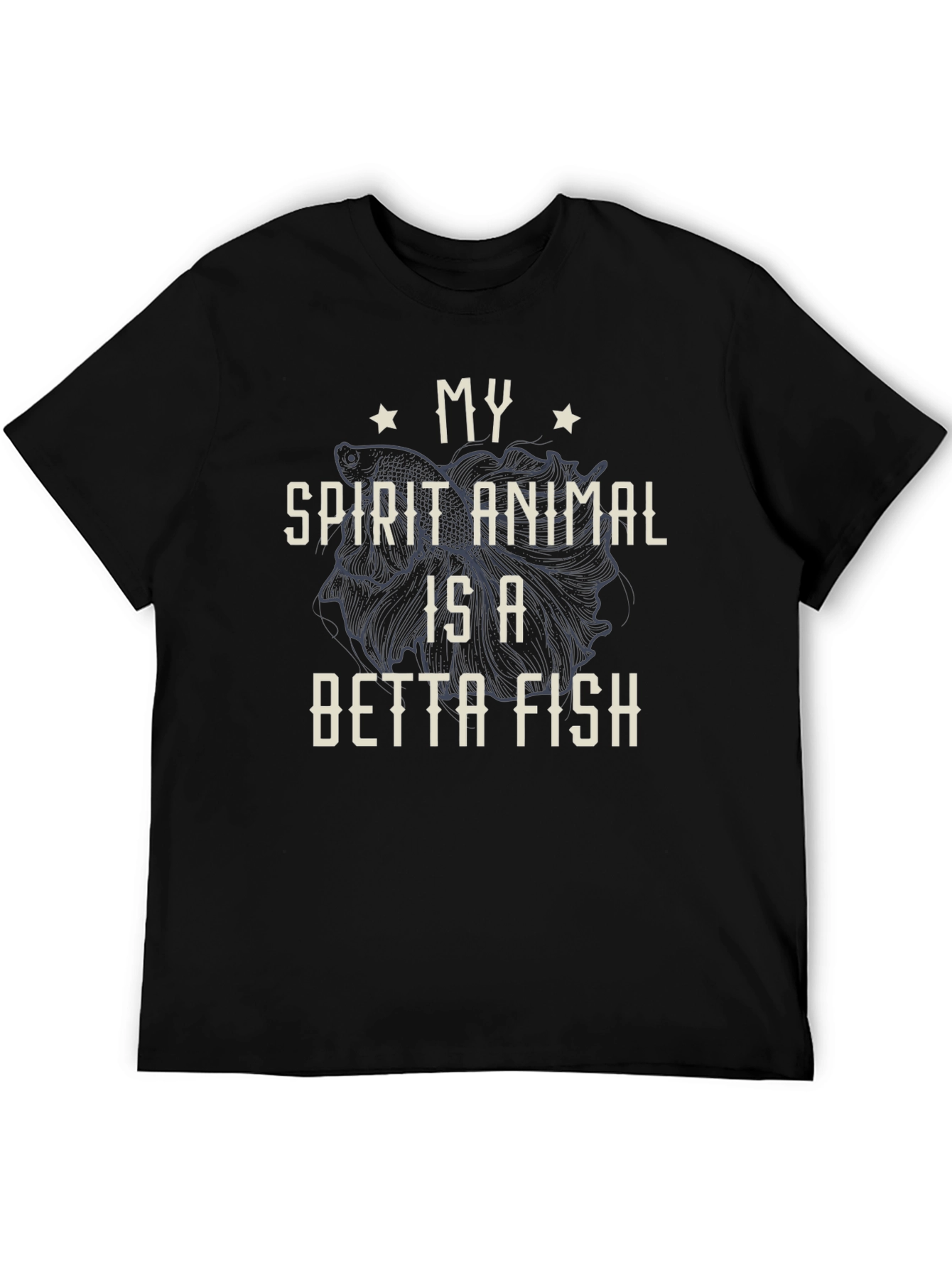 Betta Fish Spirit Animal Graphic T-Shirt