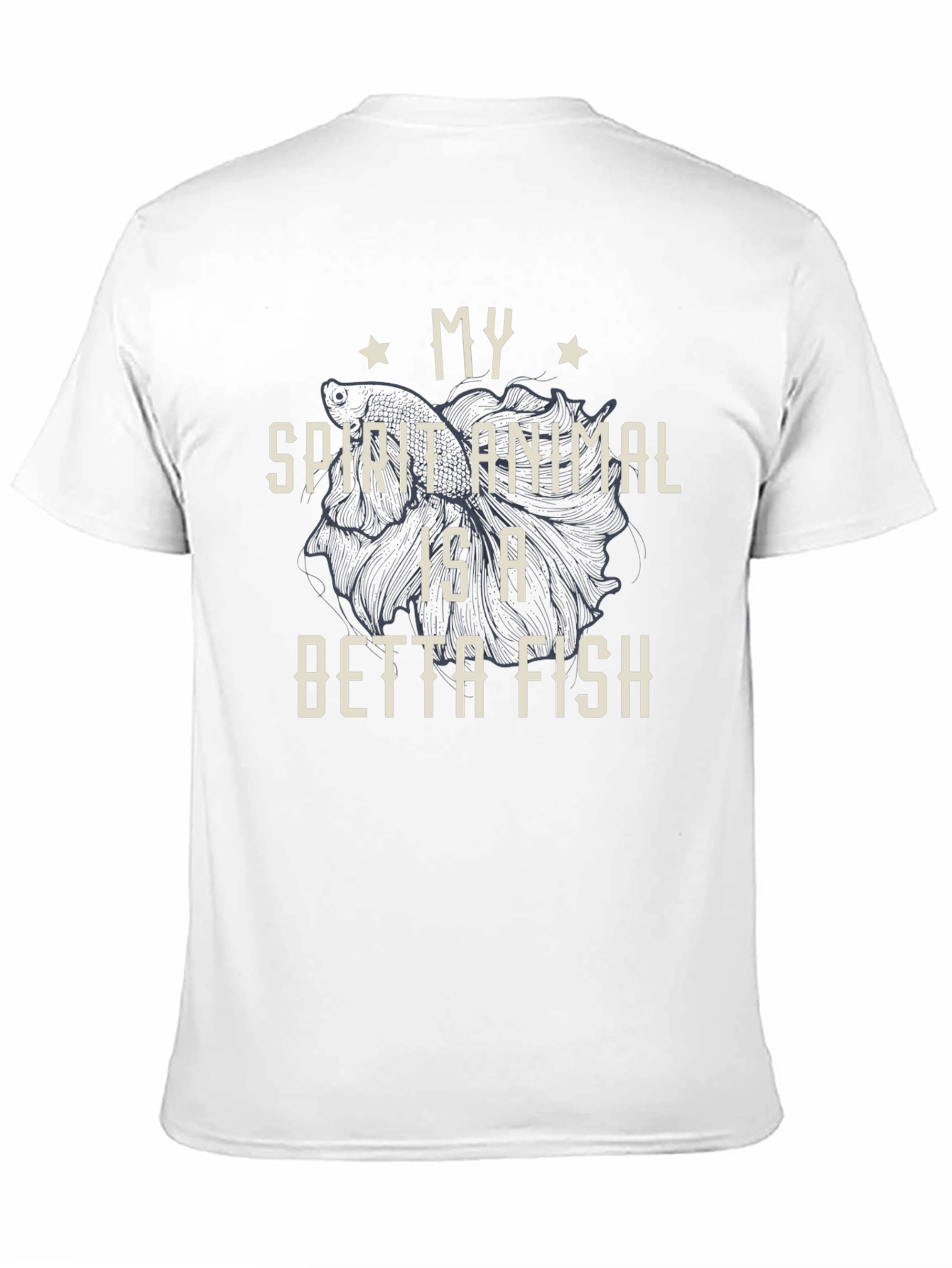 Betta Fish Spirit Animal Graphic T-Shirt