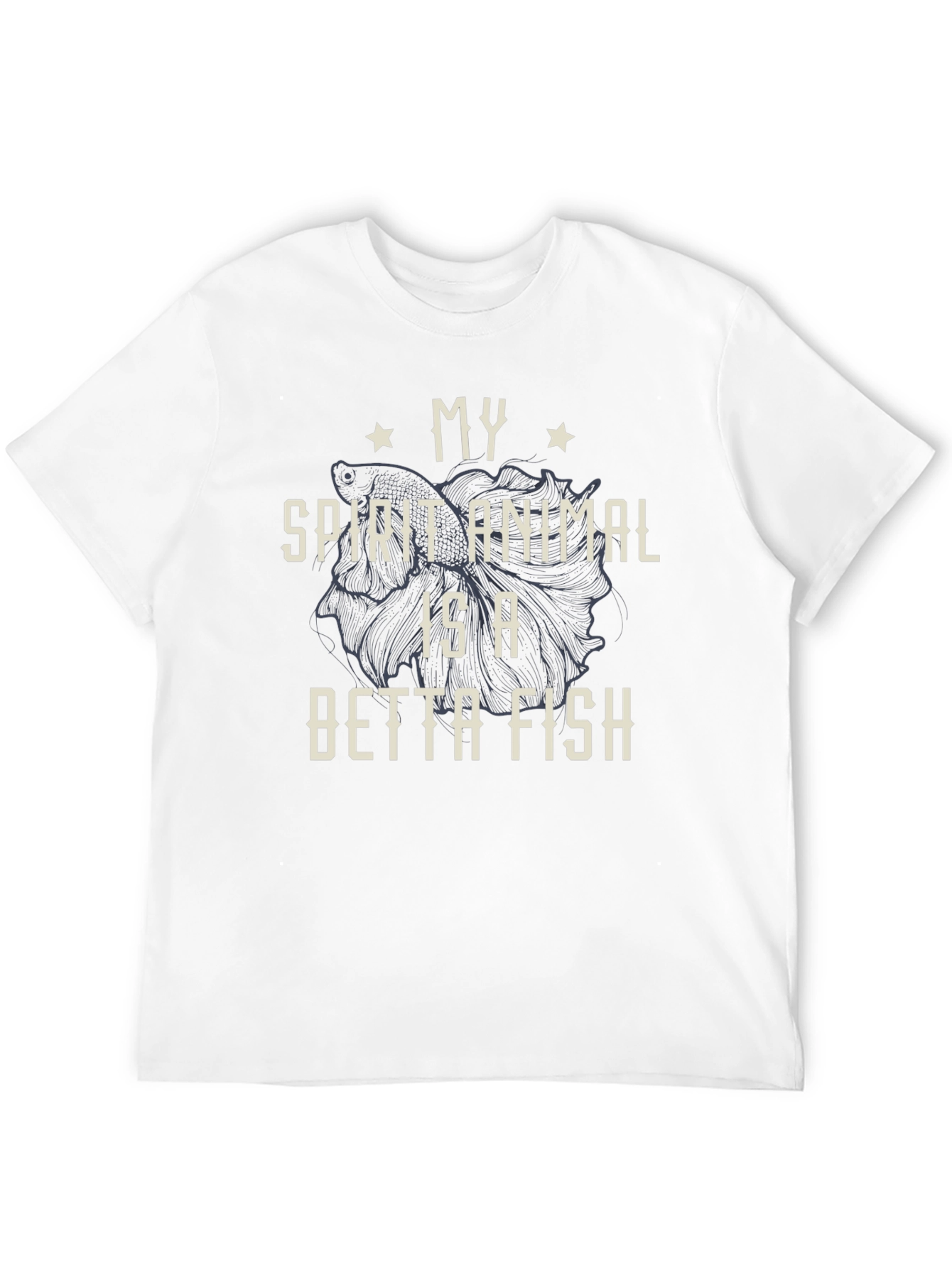 Betta Fish Spirit Animal Graphic T-Shirt