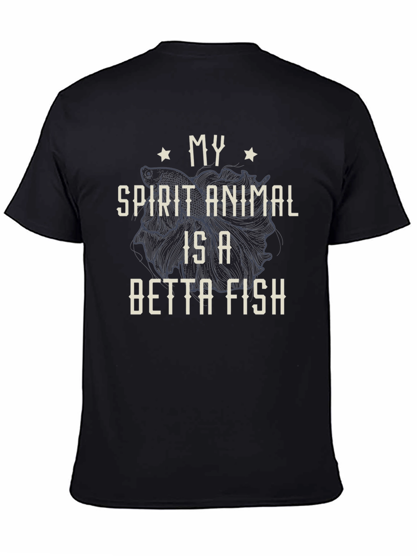 Betta Fish Spirit Animal Graphic T-Shirt