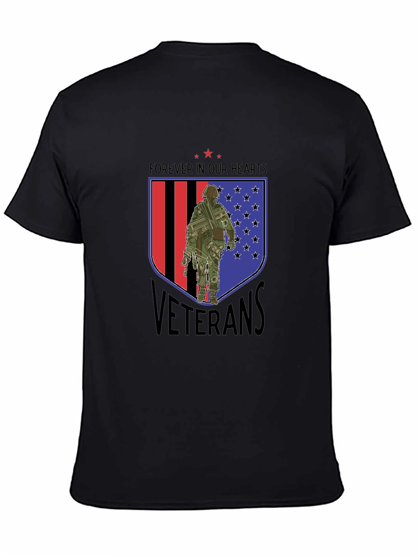 Forever In Our Hearts Veterans T-Shirt