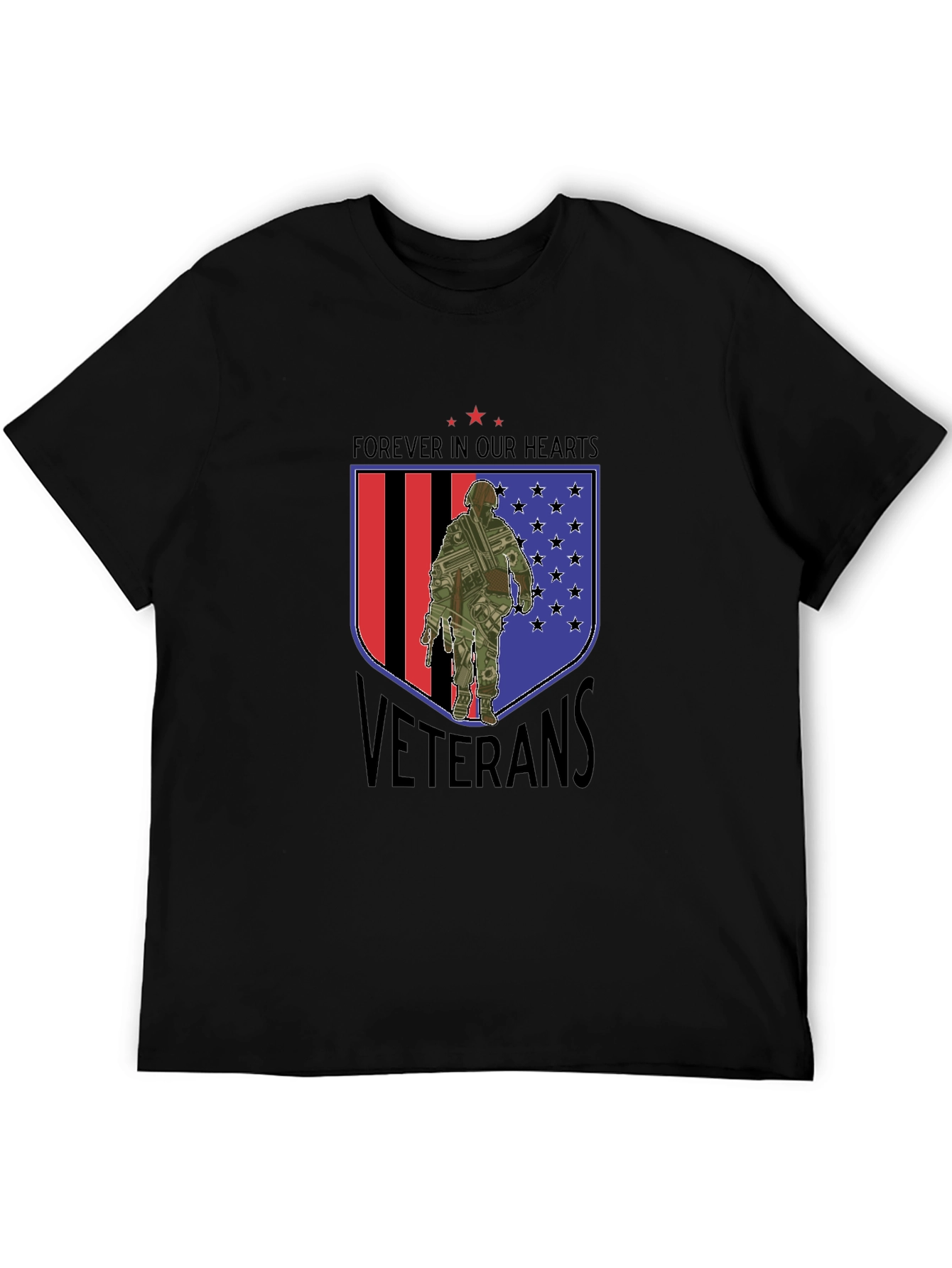 Forever In Our Hearts Veterans T-Shirt