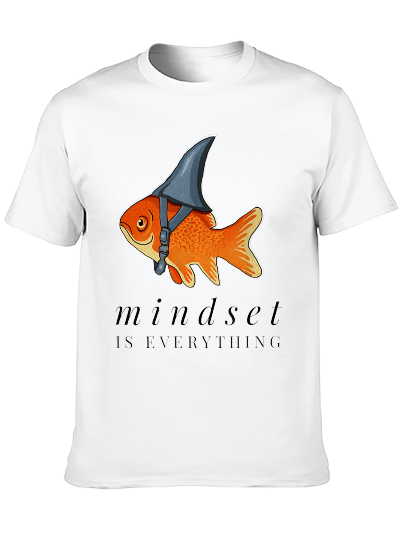 Mindset Shark Fin Goldfish Graphic Tee