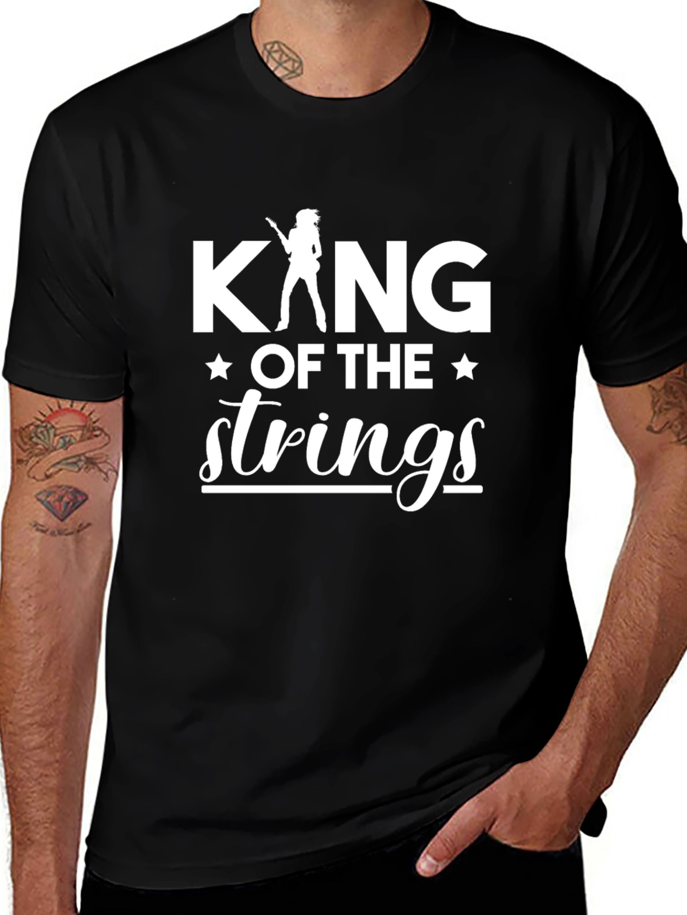 King of the Strings Graphic T-Shirt